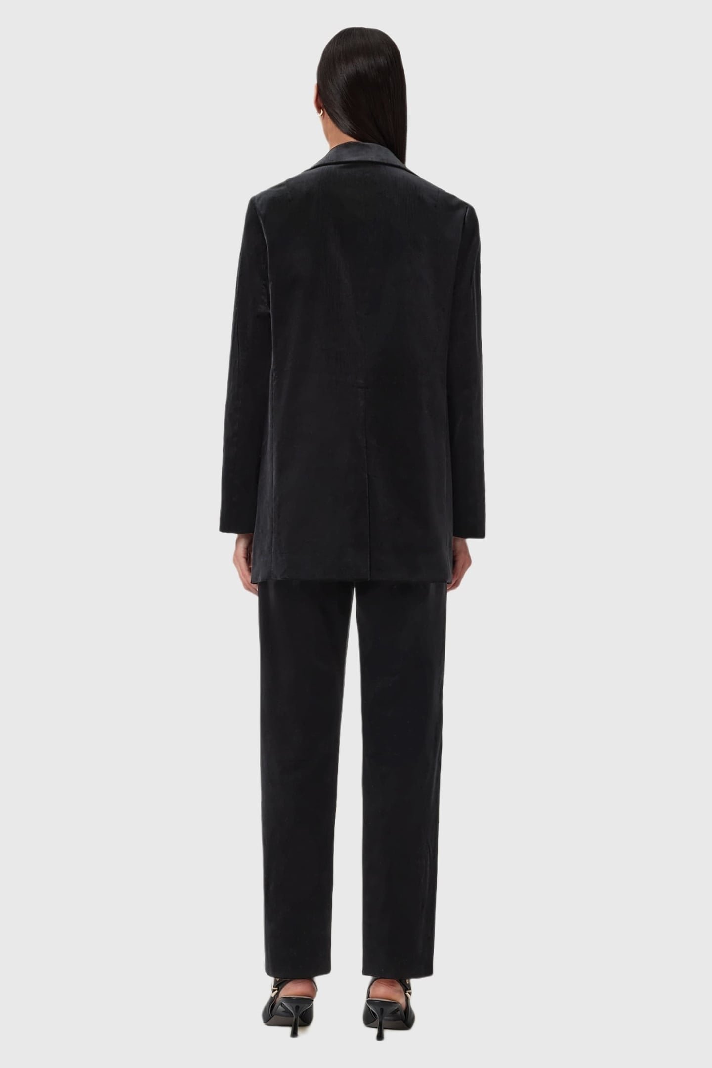 ALEIDA VEL TROUSER BLACK 5