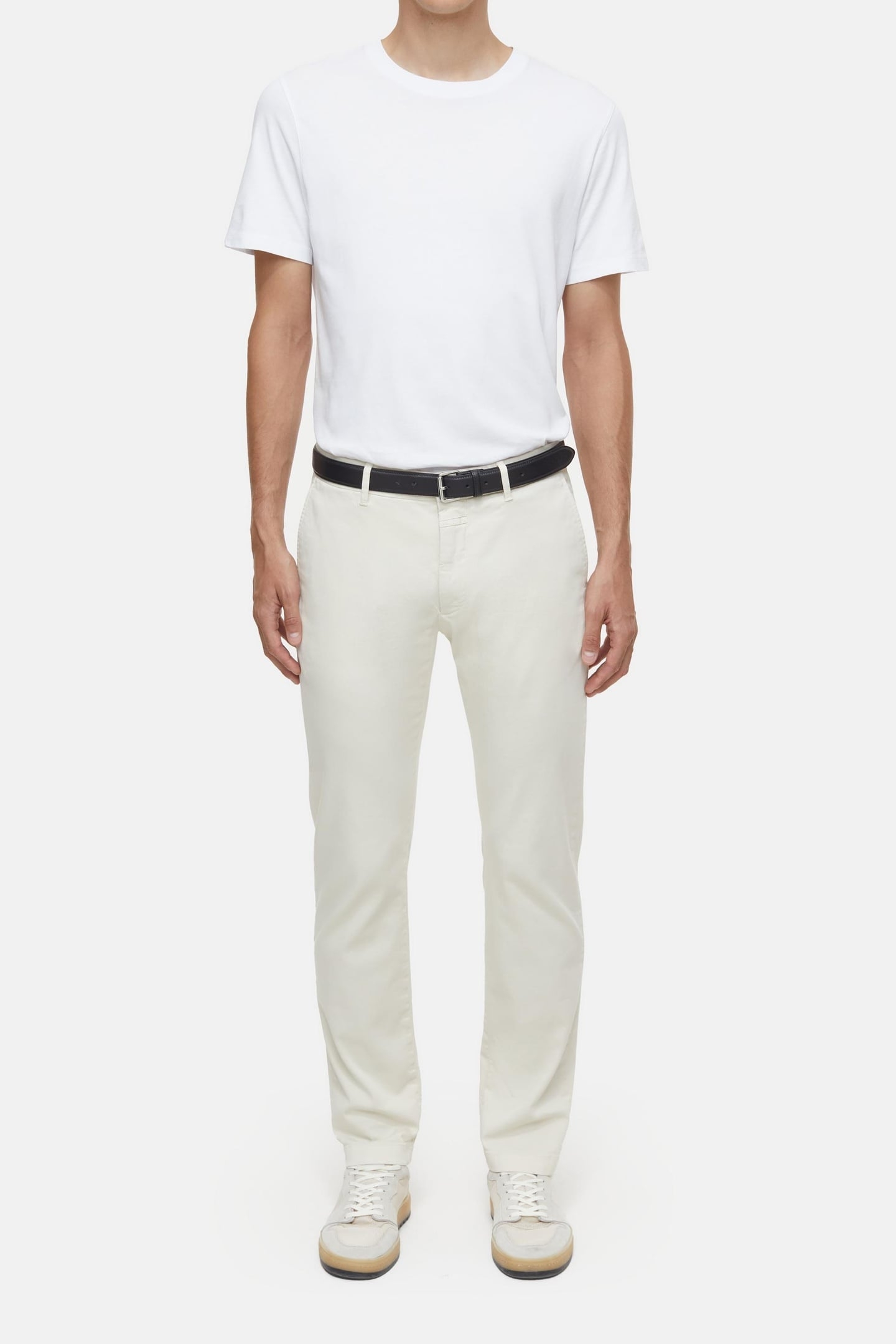 CLIFTON SLIM PANTS LIME BEIGE 4