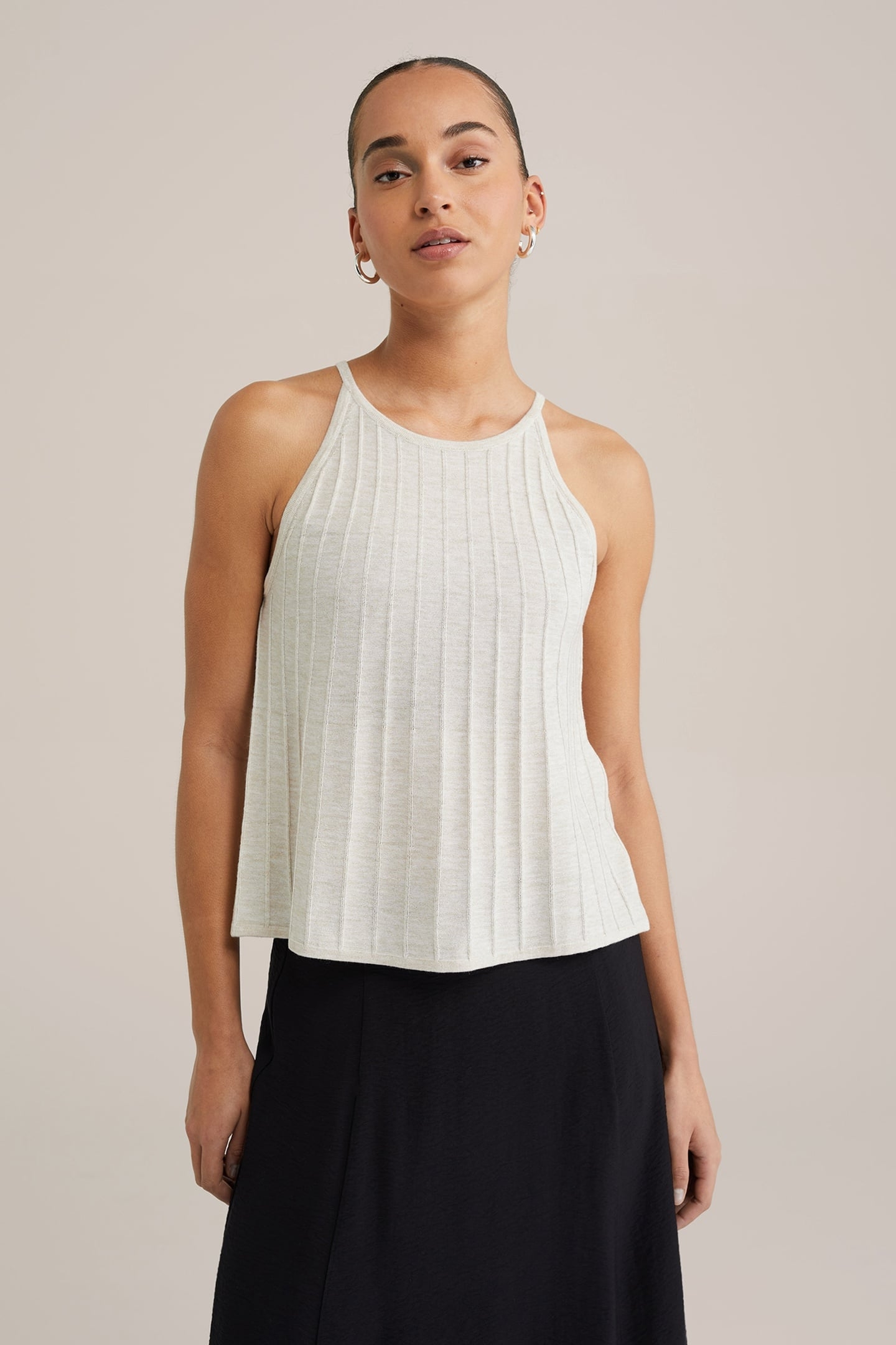 KNITTED PULLOVER BEIGE 2