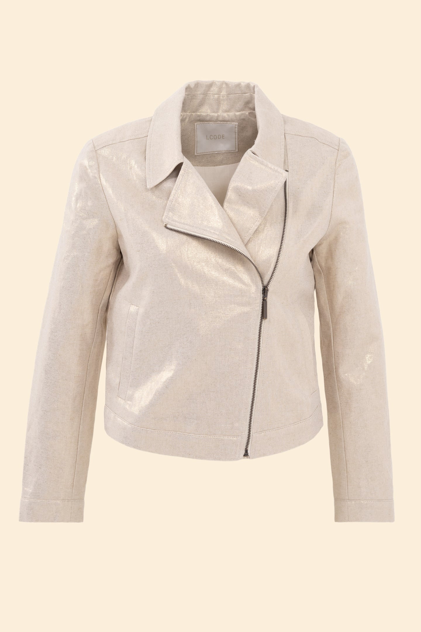 GOLD BIKER JACKET GOLD 6