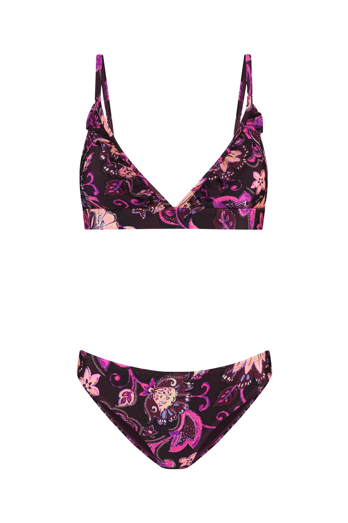 BEAU BIKINI SET BOHEMIAN FLOWER PURPLE BOHEMIAN FLOWER 6