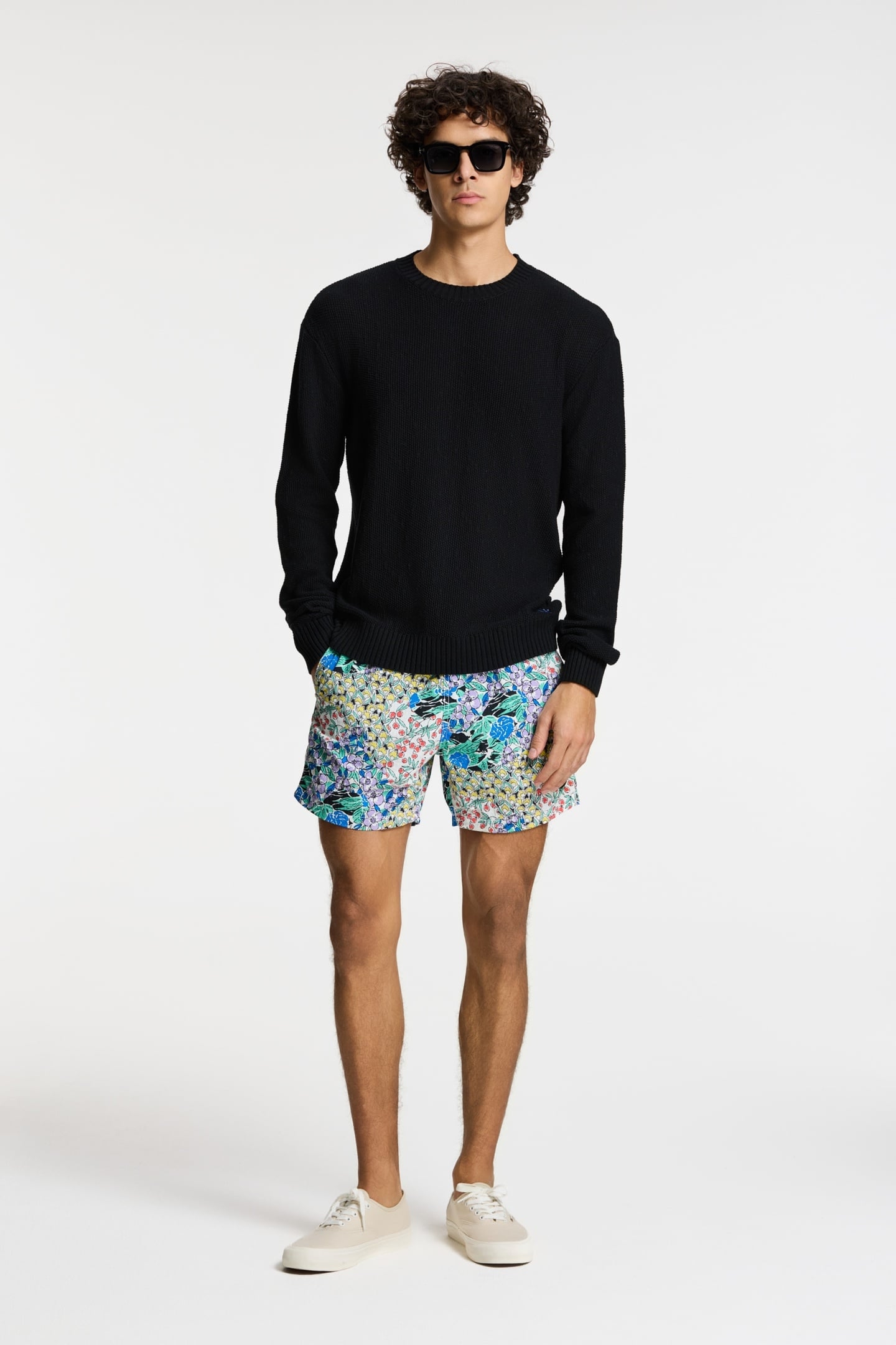 PALMER PULLOVER SOLID BLACK 2