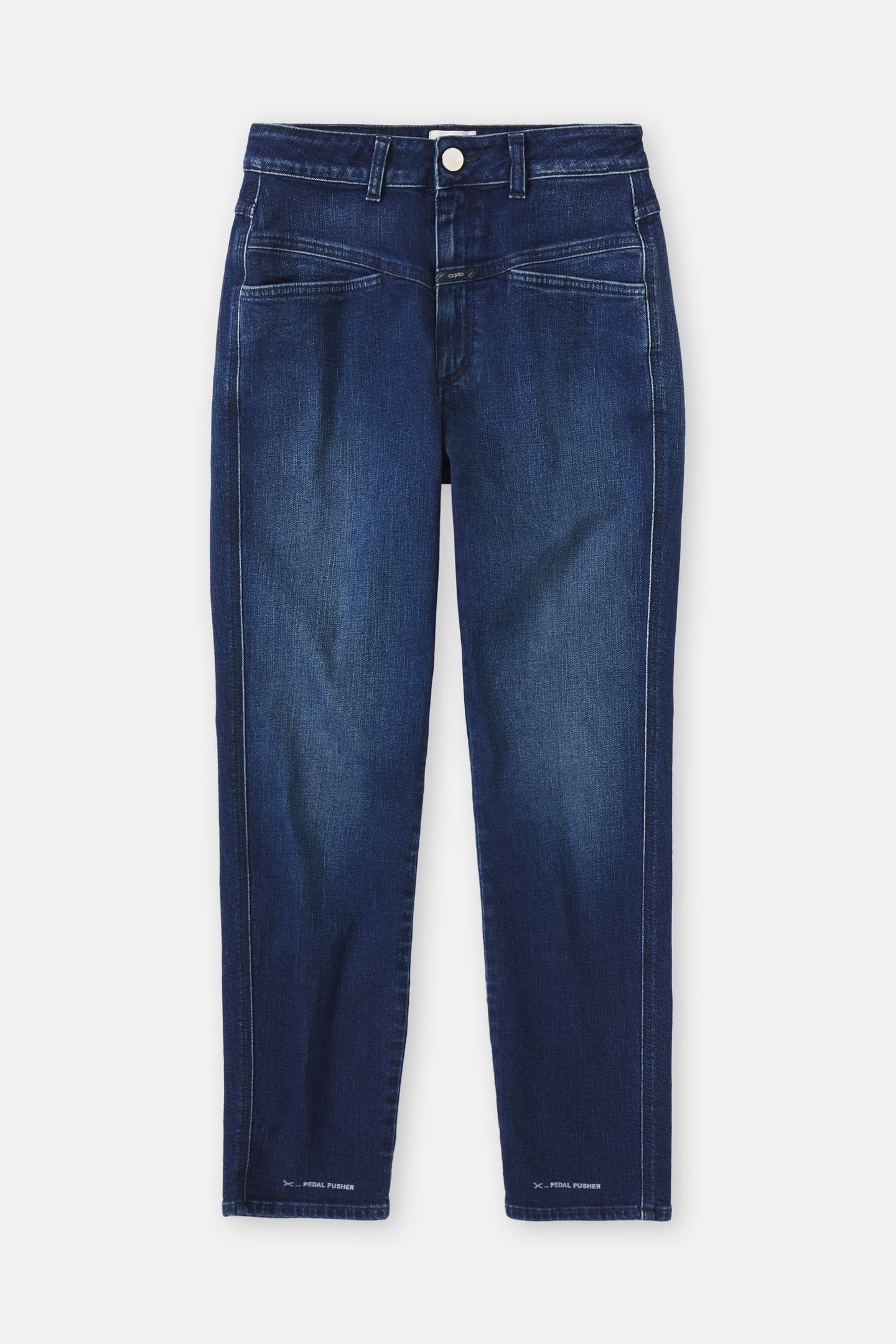 PEDAL PUSHER JEANS DARK BLUE 6