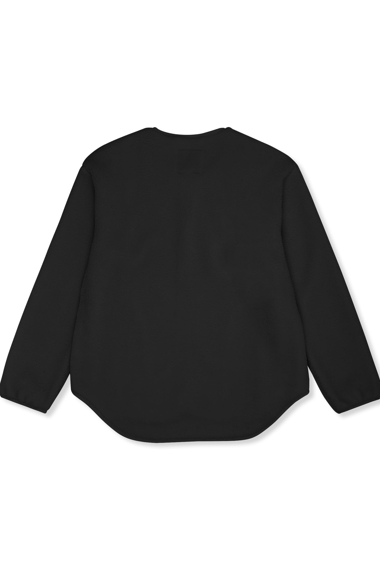 CASSIANO RELAXED TEDDY FLEECE JACKET BLACK 4