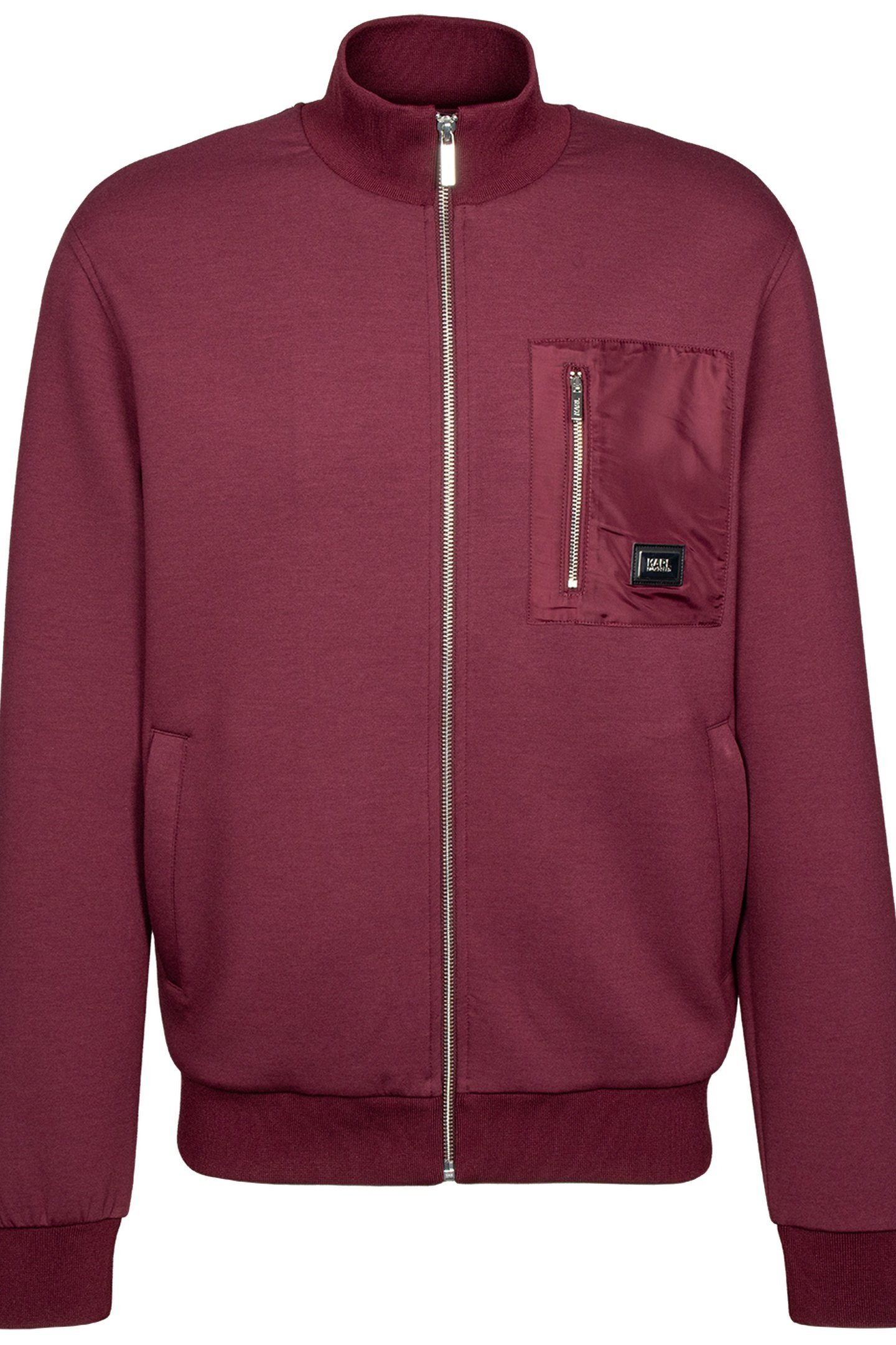 MERLOT SWEAT ZIP JACKET 4