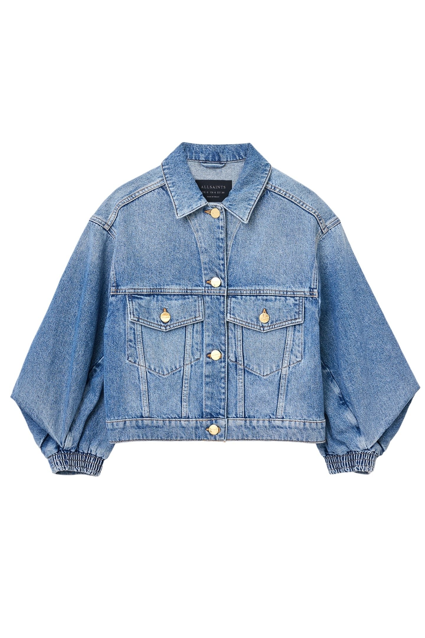 LUCA DENIM JACKET MID INDIGO 7