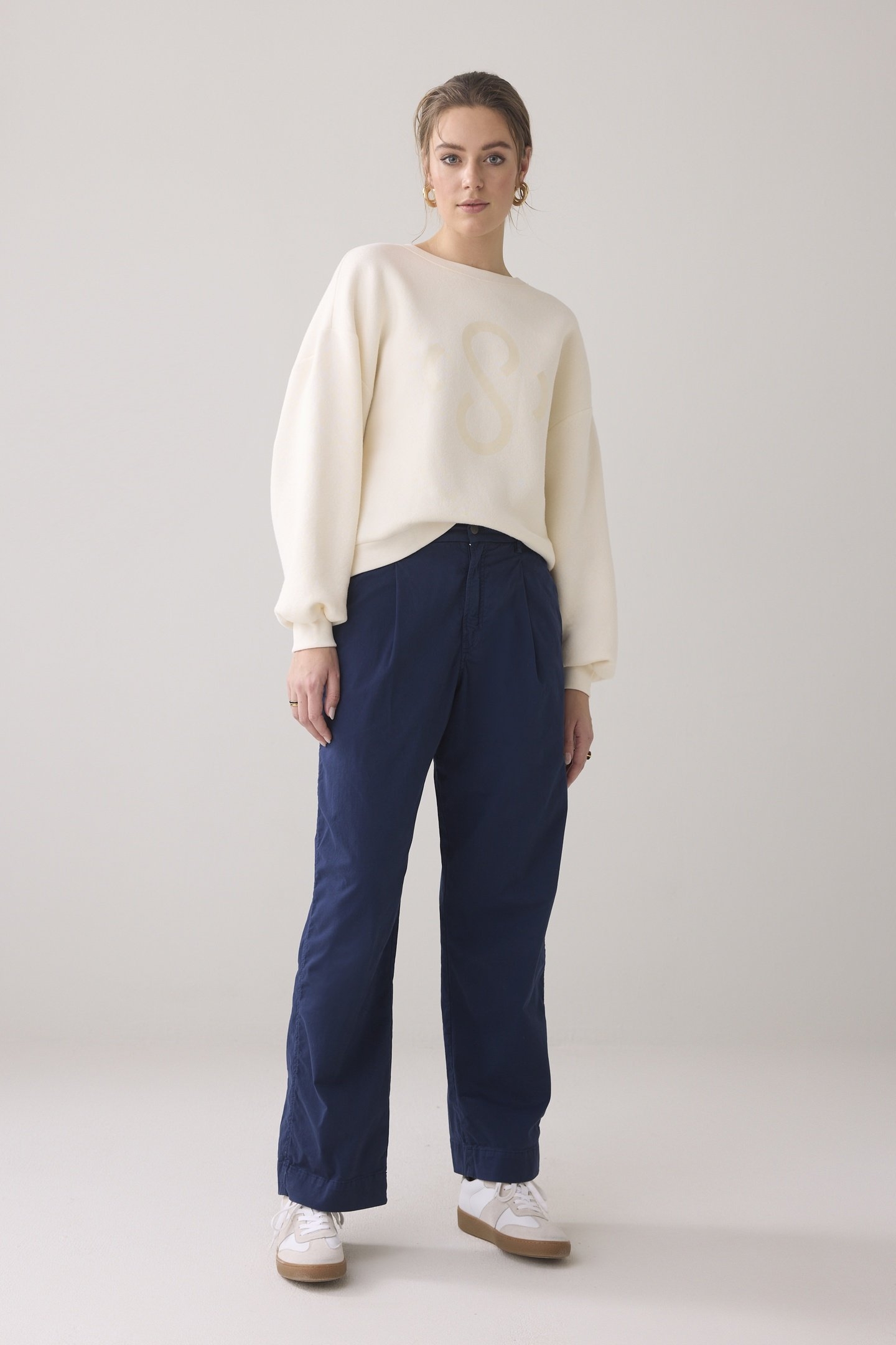 COCOON CHINO PANT LT WT AURORA TWILL NAVY NOIR 1