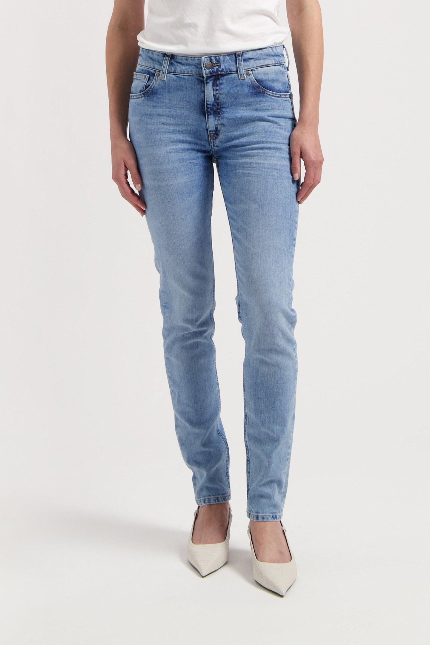 SKYLER MID SKINNY ORIGINAL STONE 2