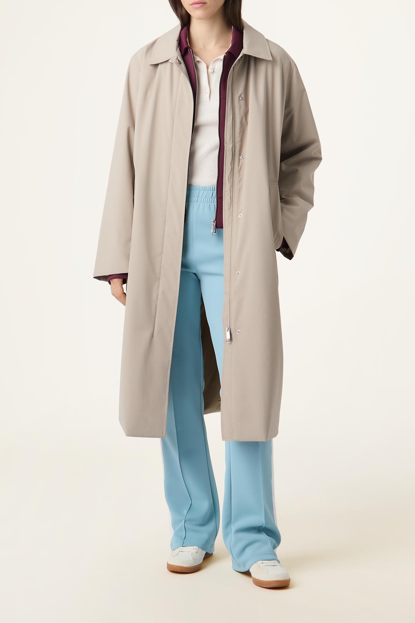 COMO REGULAR TAPED TRACK PANTS TOURMALINE 2