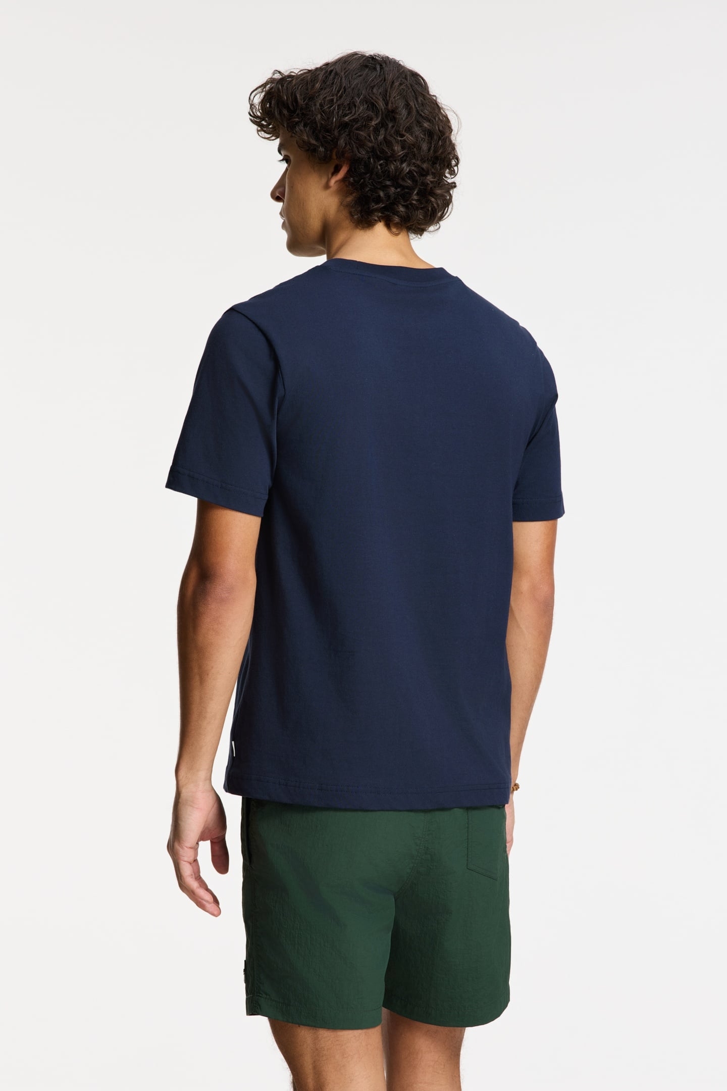 LIAM REGULAR T-SHIRT BLUE TIDES BLUE DARK NAVY 4