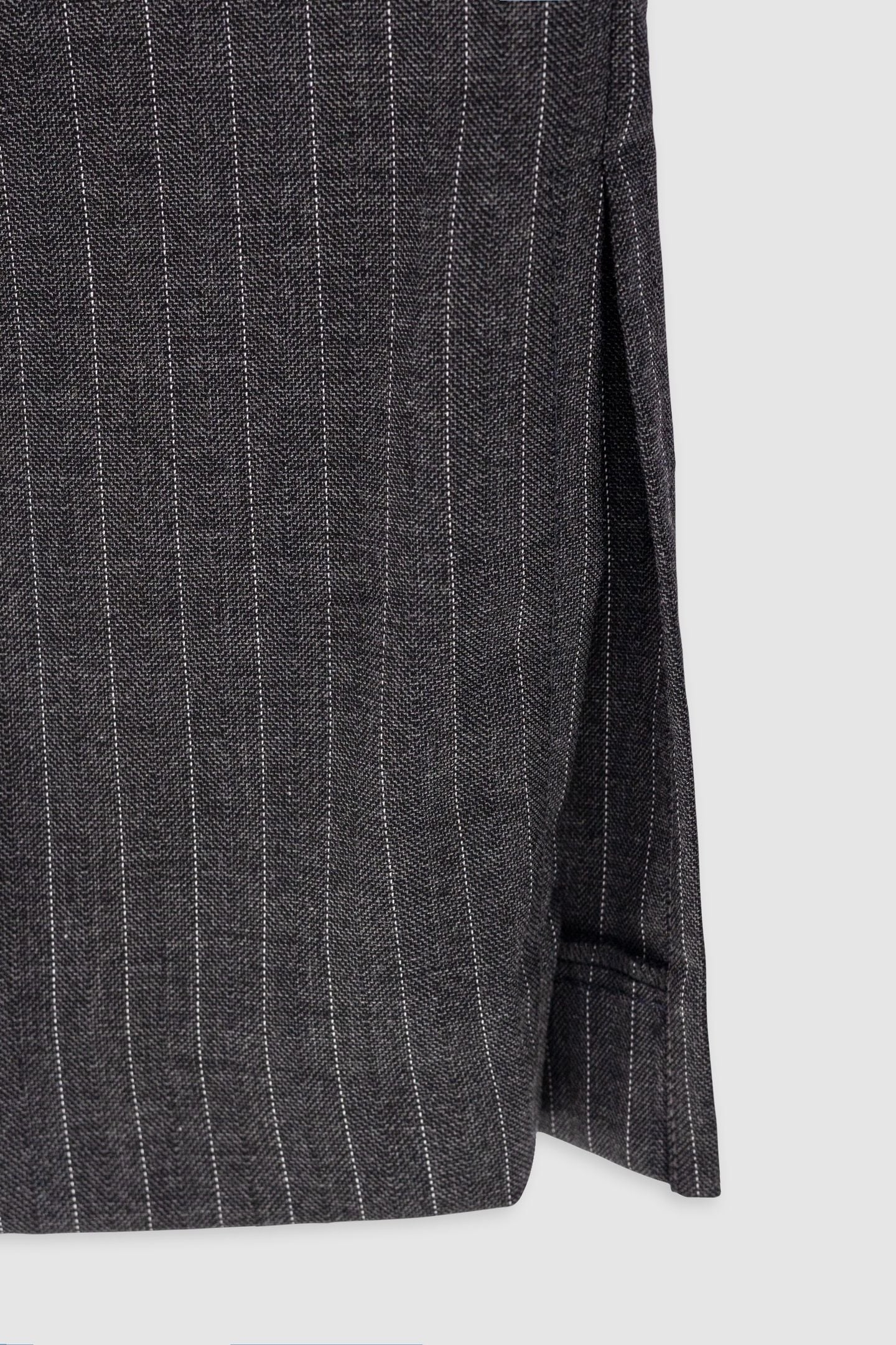 GREY SUIT PANTS WITH TENNIS STRIPES 4