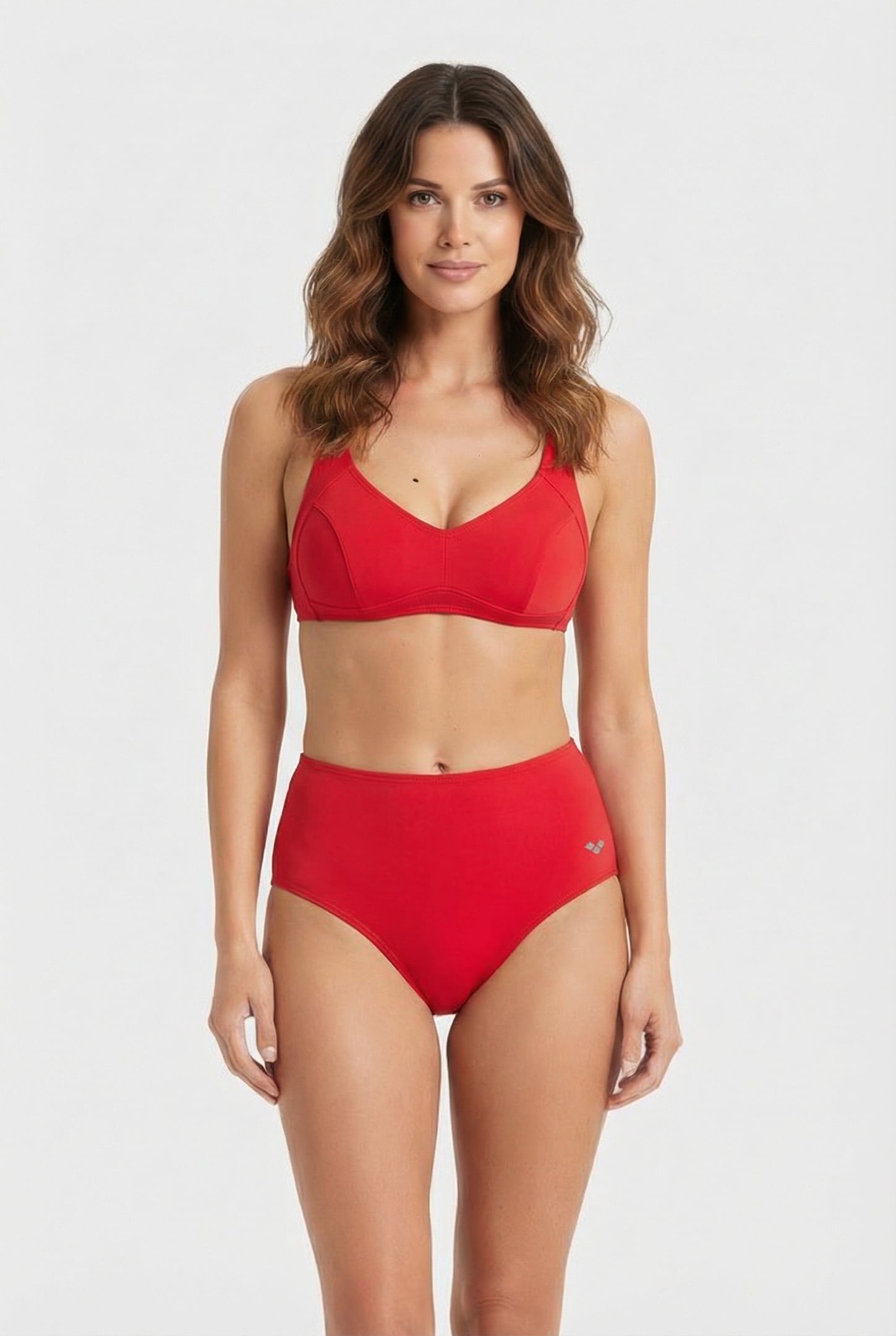 WOMEN'S BODYLIFT SWIMSUIT MANUELA TWO PI RED 1