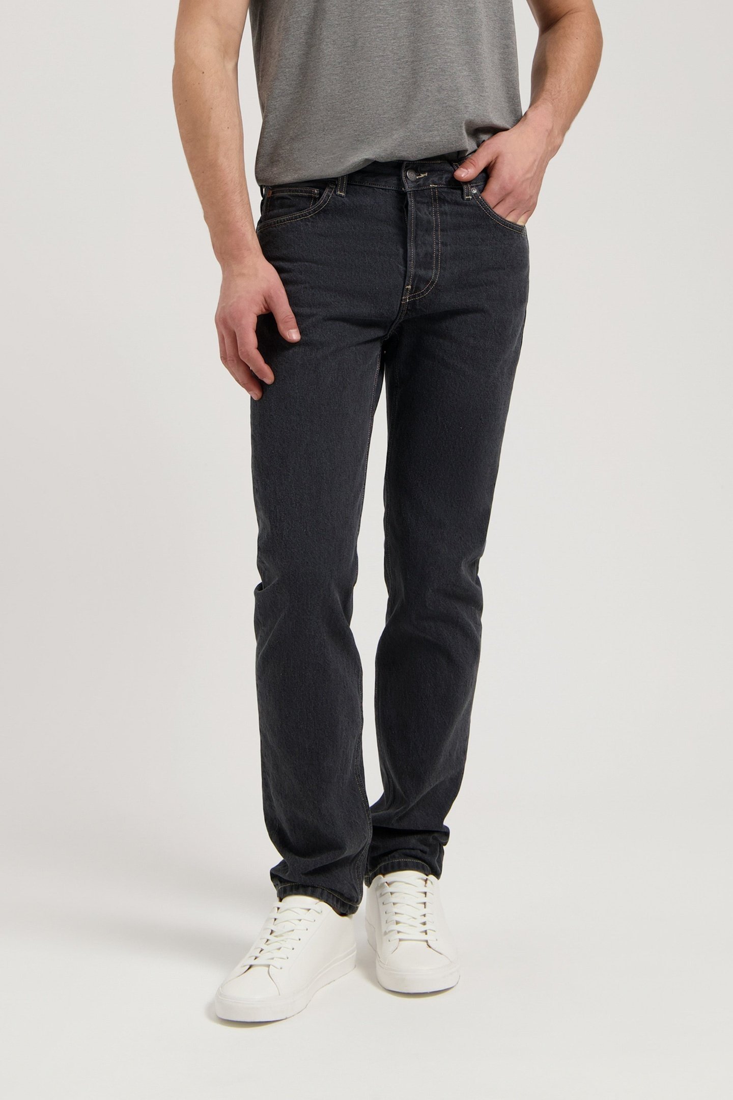 JOHN MID STRAIGHT MEDIUM BLACK 3