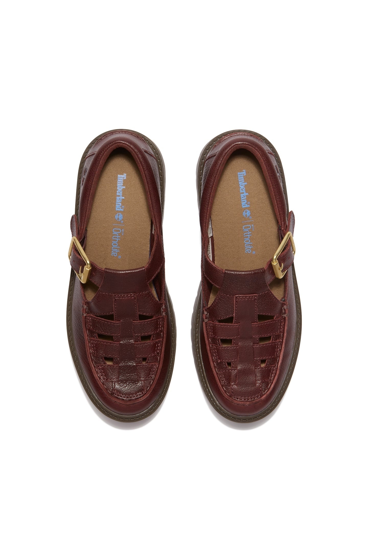 STONE STREET BUCKLE SHOE BURGUNDY FULL GRAIN 5