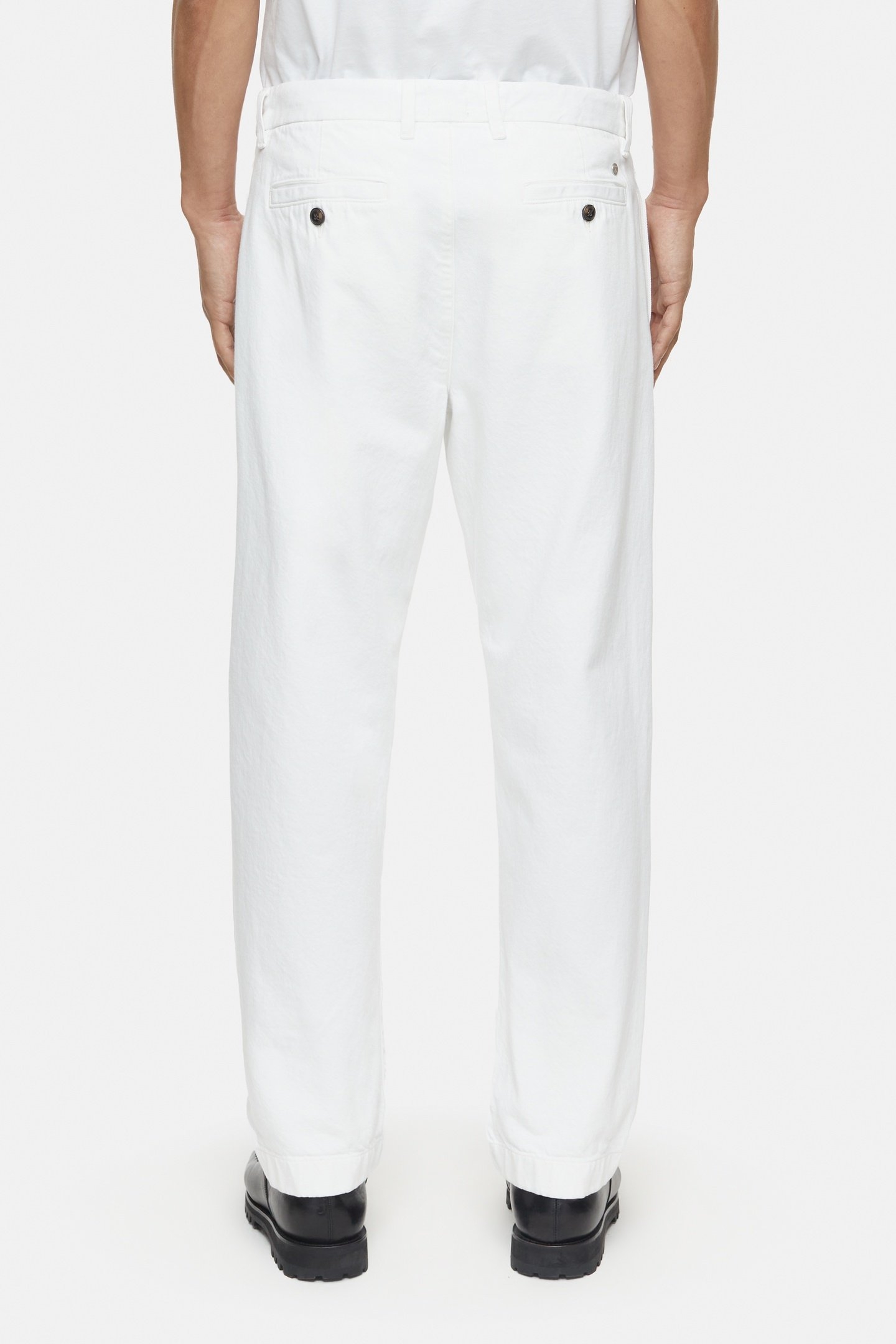 TACOMA TAPERED JEANS IVORY 4