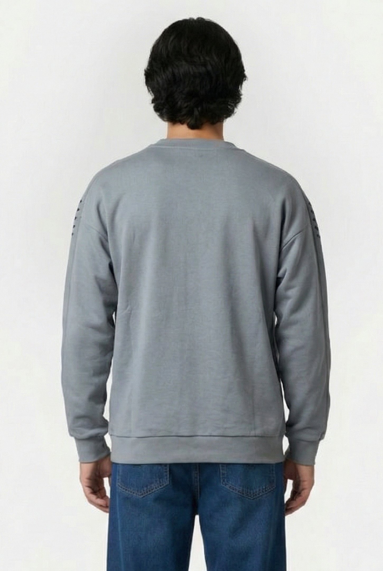 UNISEX SWEAT TEAM OVERSIZE STONE GREY STONE GREY IRID 3