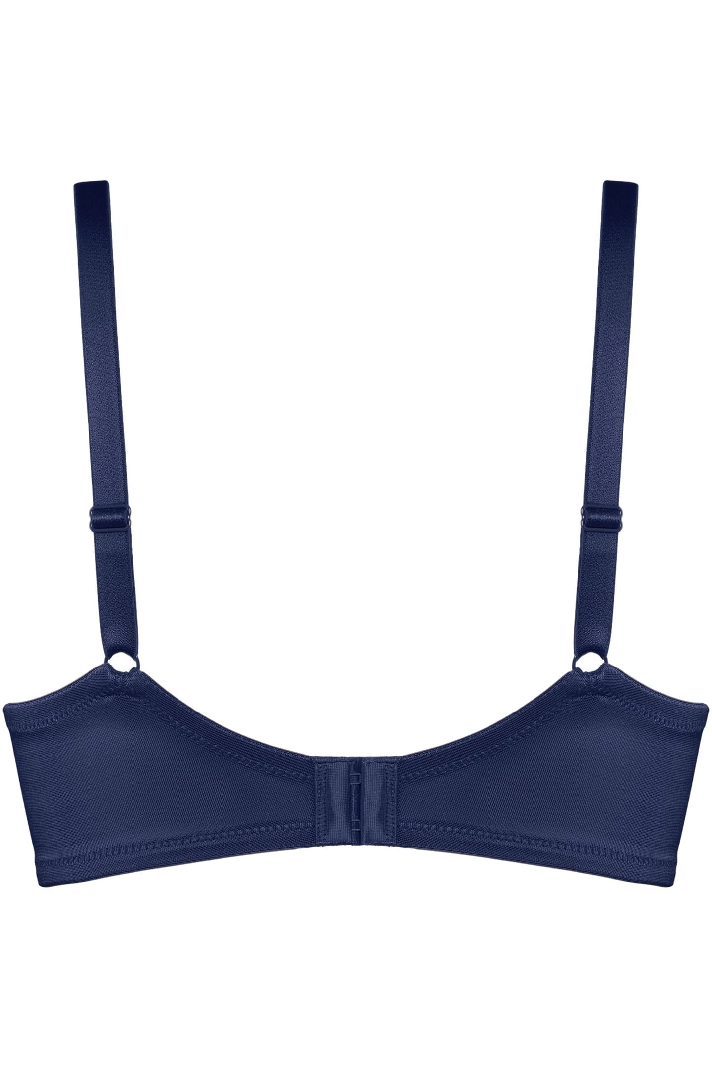 MORANA DARK SKY BLUE PLUNGE BALCONY BRA 3