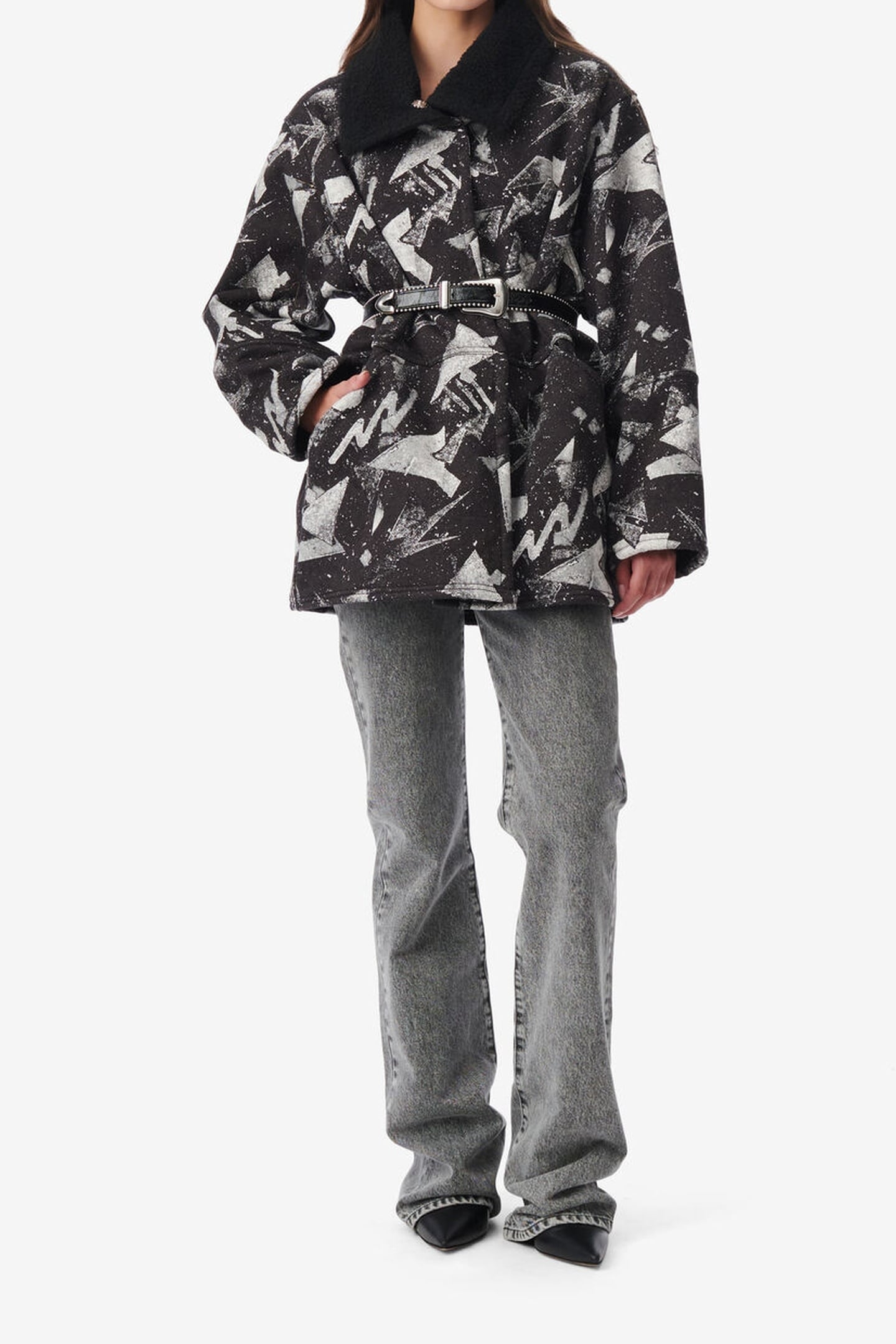 CORENTIN OUTERWEAR BLACK/WHITE 1