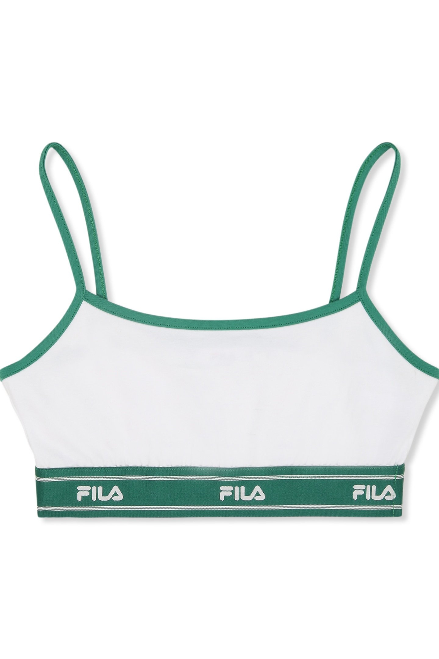 CANDELO TAPED SPAGHETTI BRA TOP BRIGHT WHITE 5