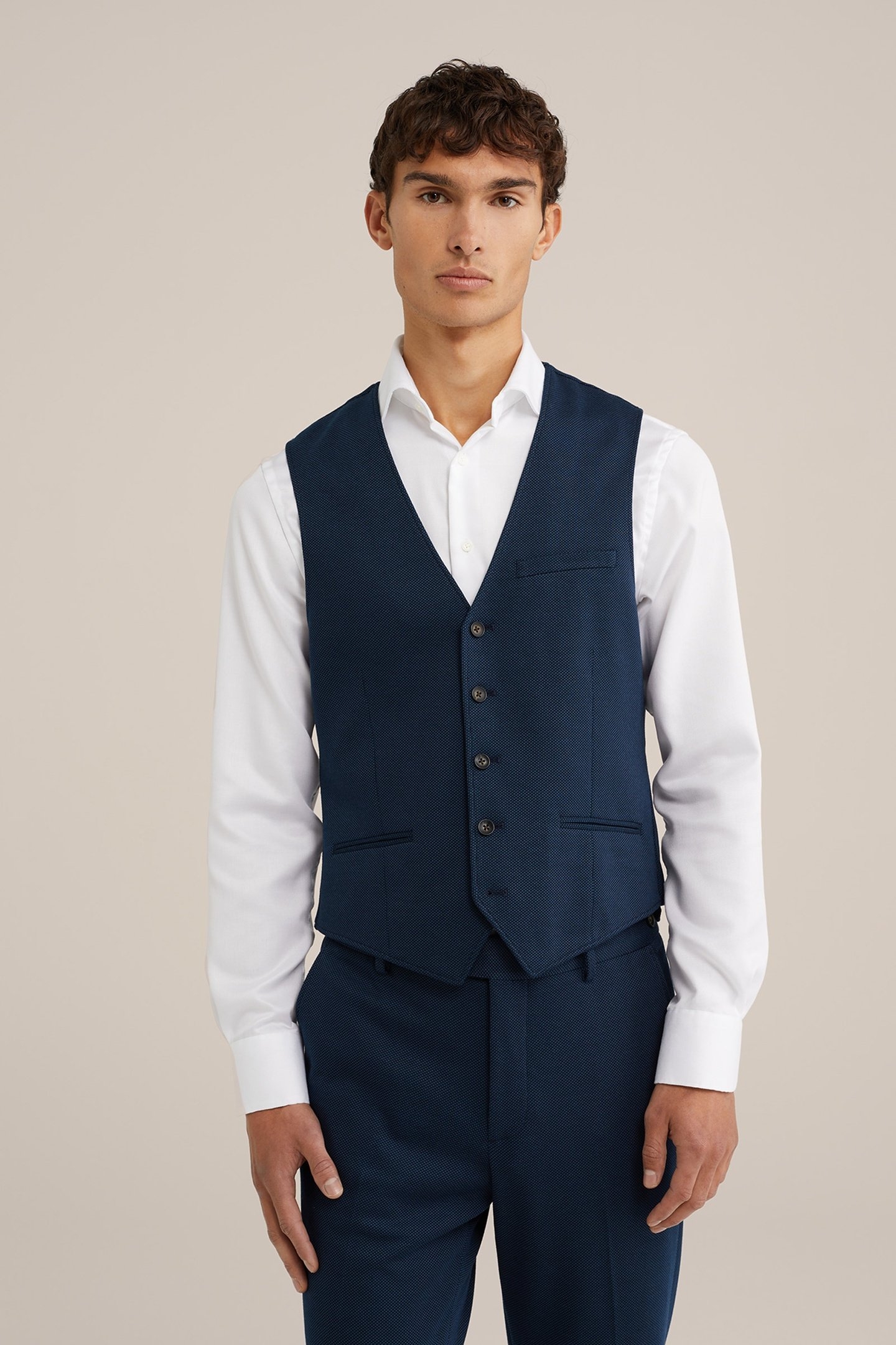WAISTCOAT DARK BLUE 1