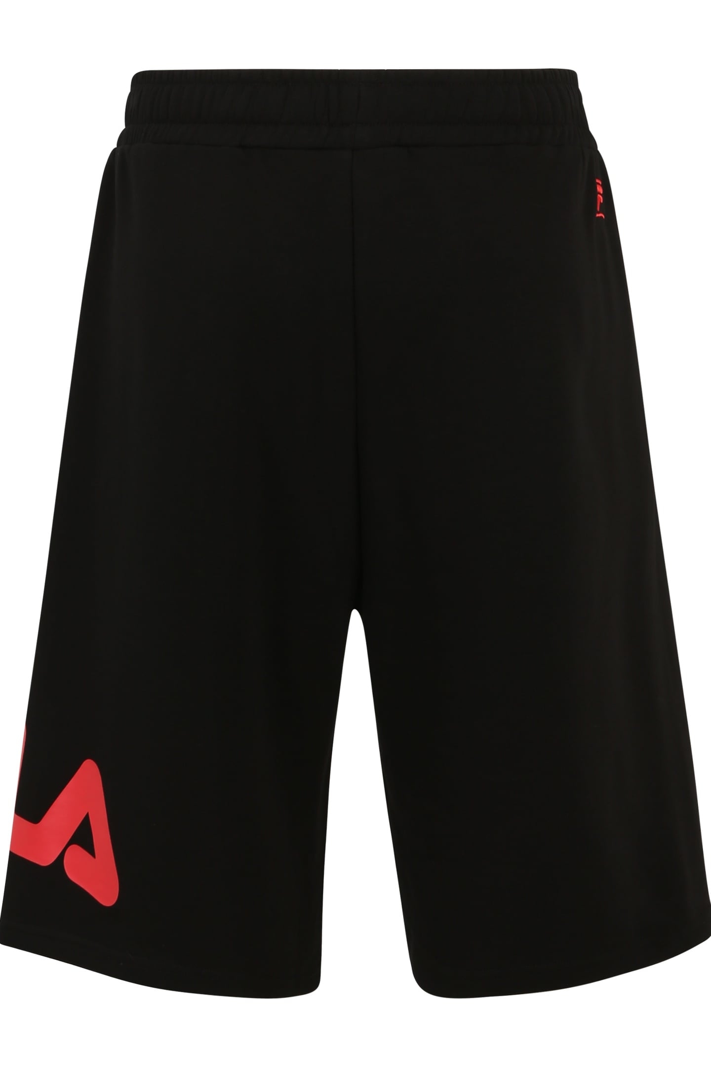 LEZINNES LOOSE SHORTS BLACK-TRUE RED 5