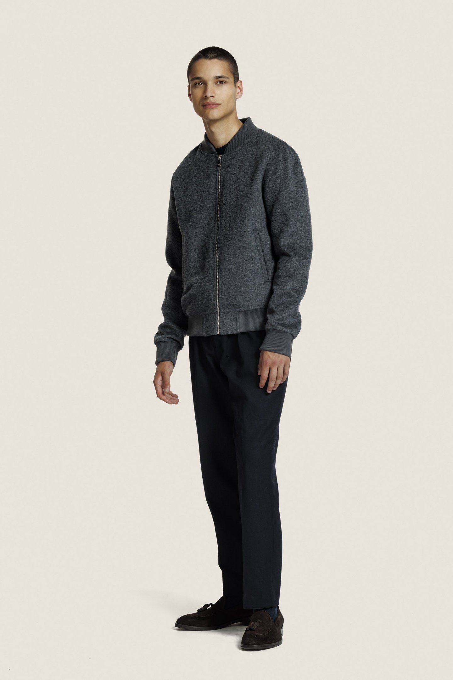 MICK JACKET D GREY MELANGE 3