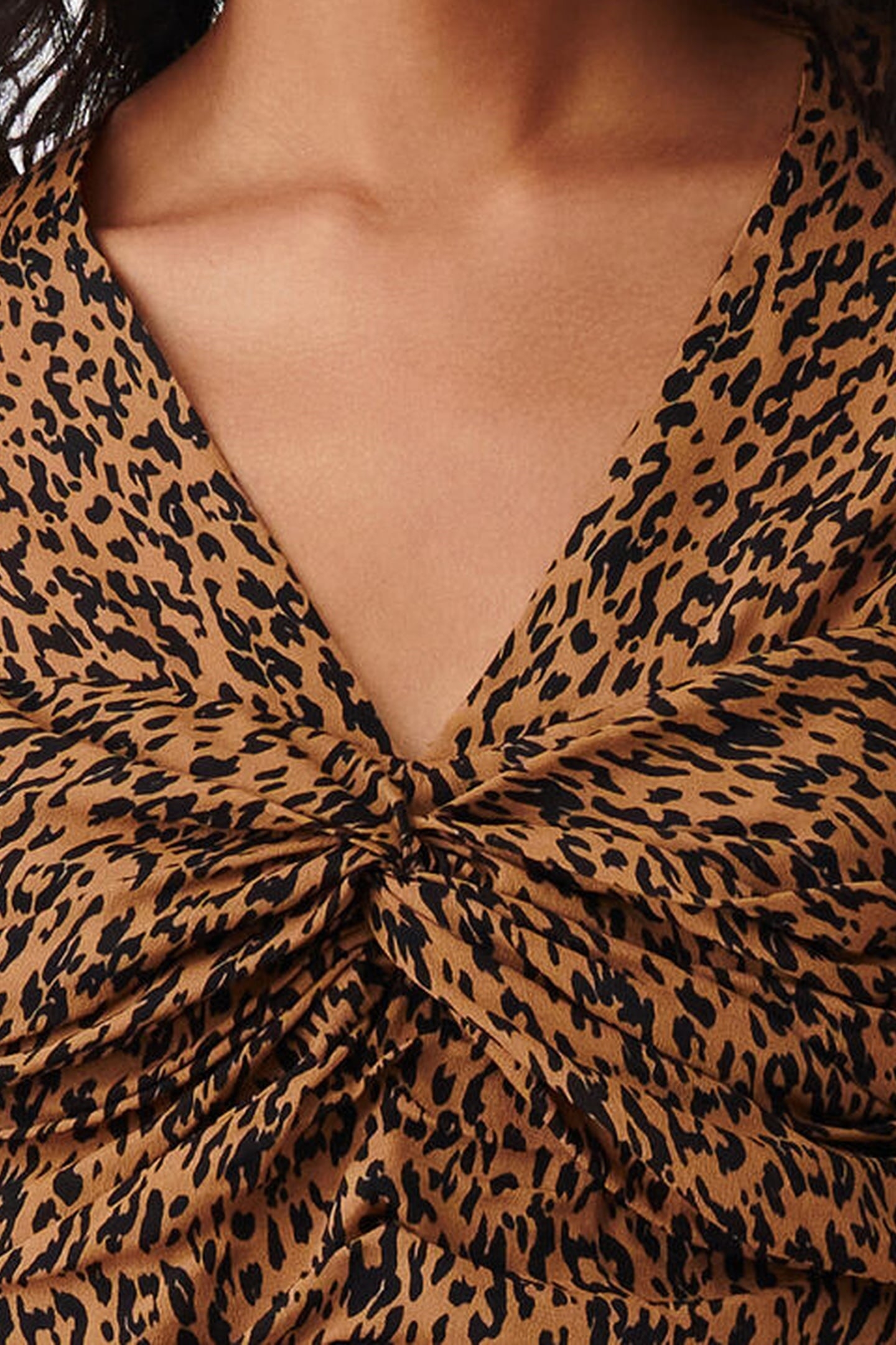 ERNESTA TOP BLACK/CAMEL 5