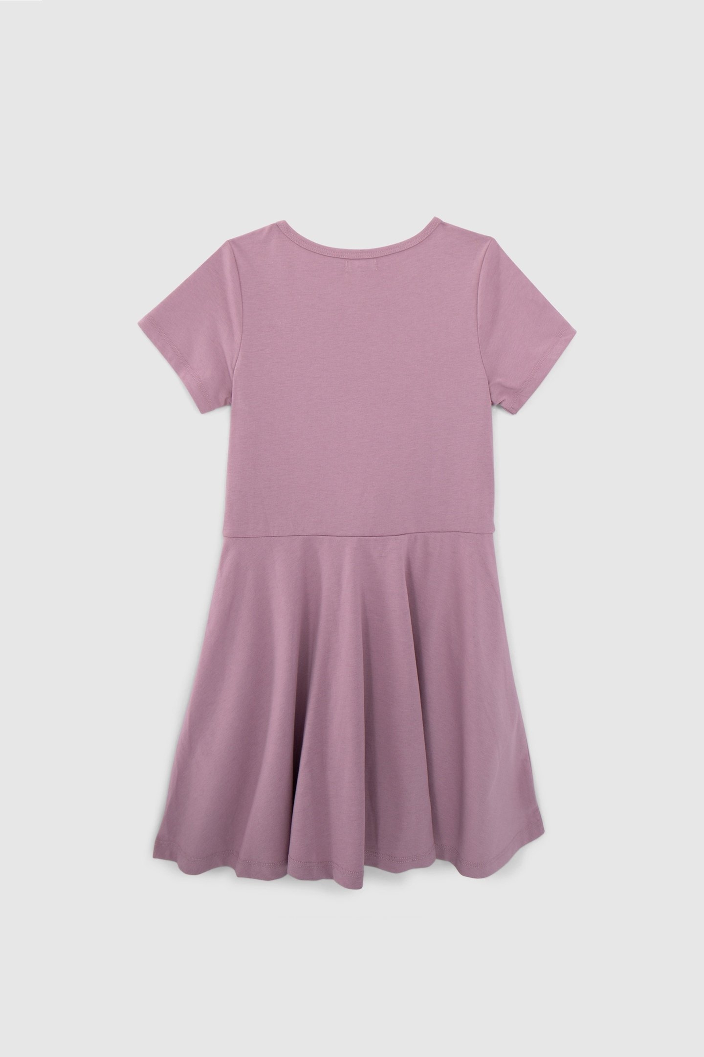 GIRL'S LILAC DRESS WITH BOW DETAIL 2