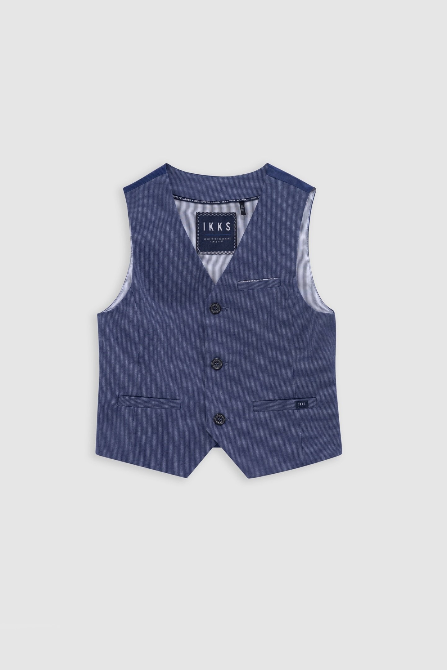 NAVY FORMAL SUIT VEST 1