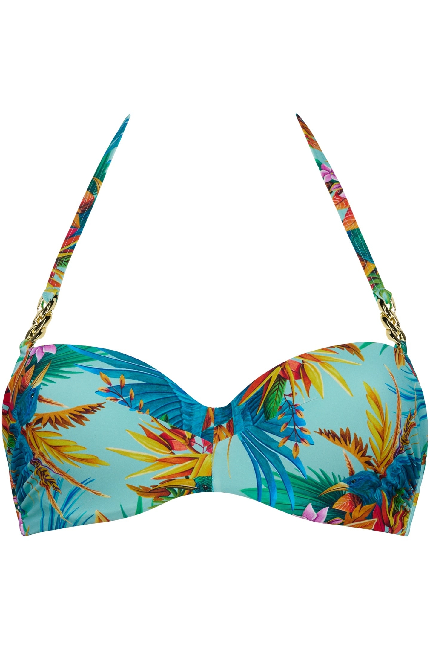 HULA HAKA AQUA SKY PLUNGE BALCONY BIKINI TOP 5