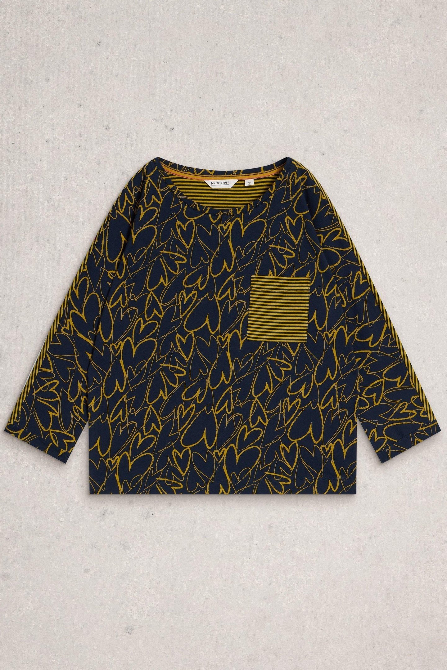 DEMI DOLMAN TOP NAVY MULTI 3