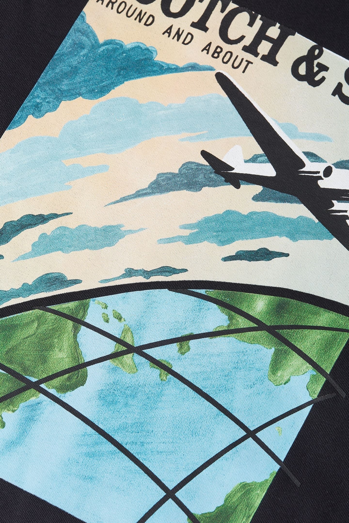 BOYS GRAPHIC CREWNECK & JOGGER SET BLACK/RED 3