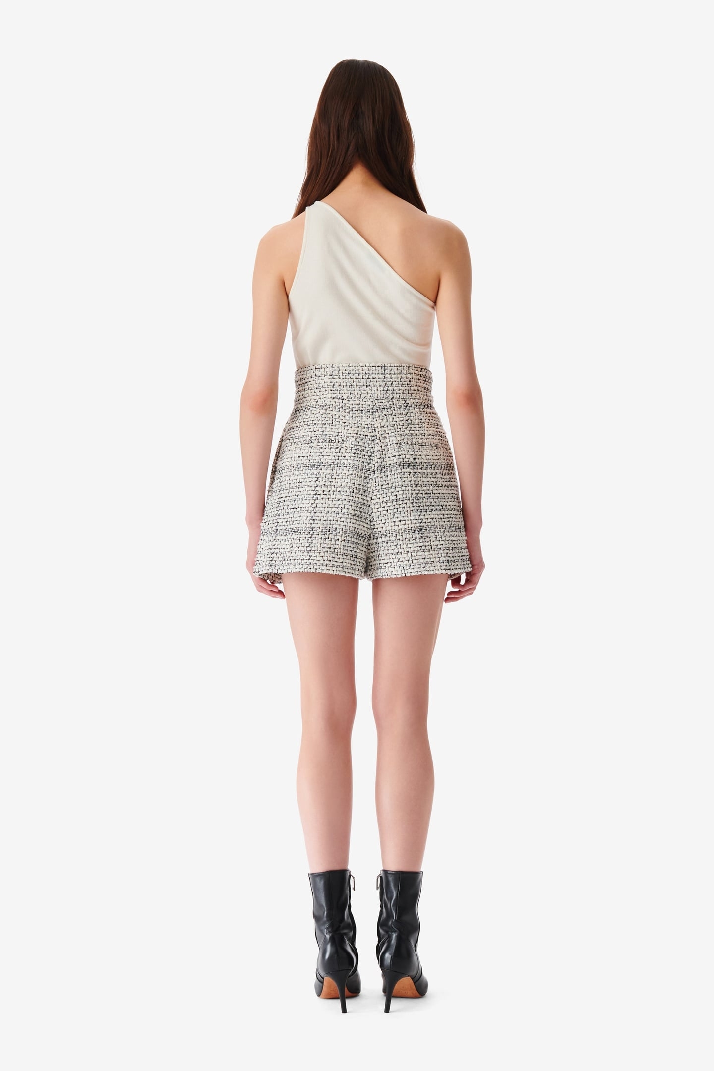 OFALI SHORT WHITE/BLACK 3