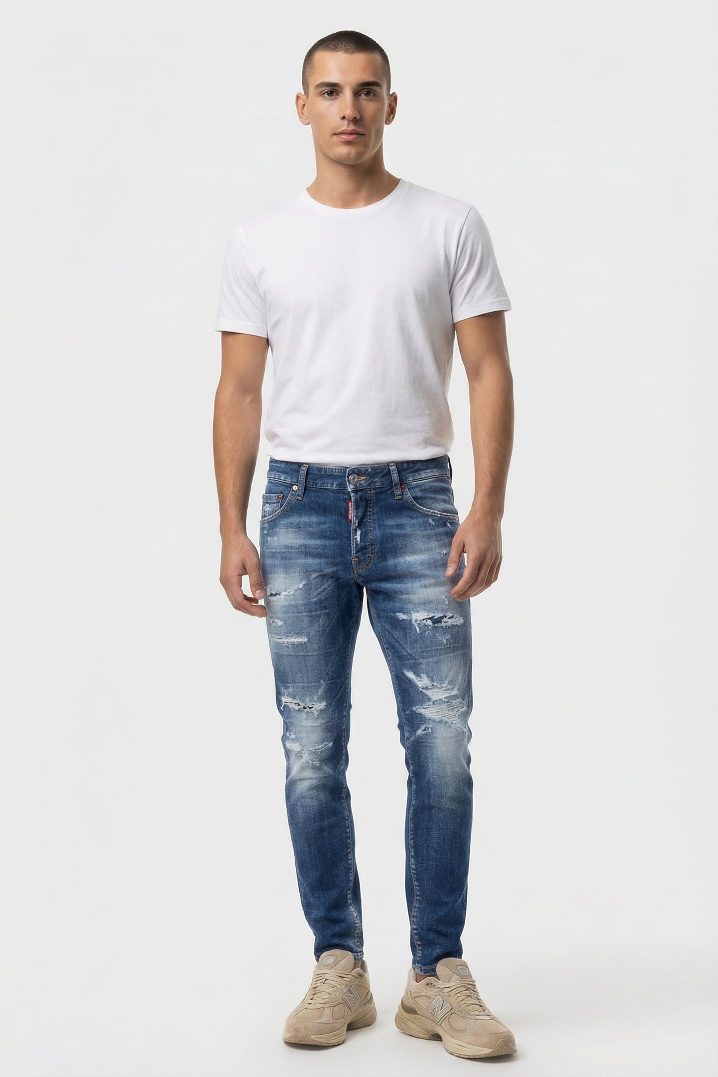 JEANS 5 POCKETS BLUE 1