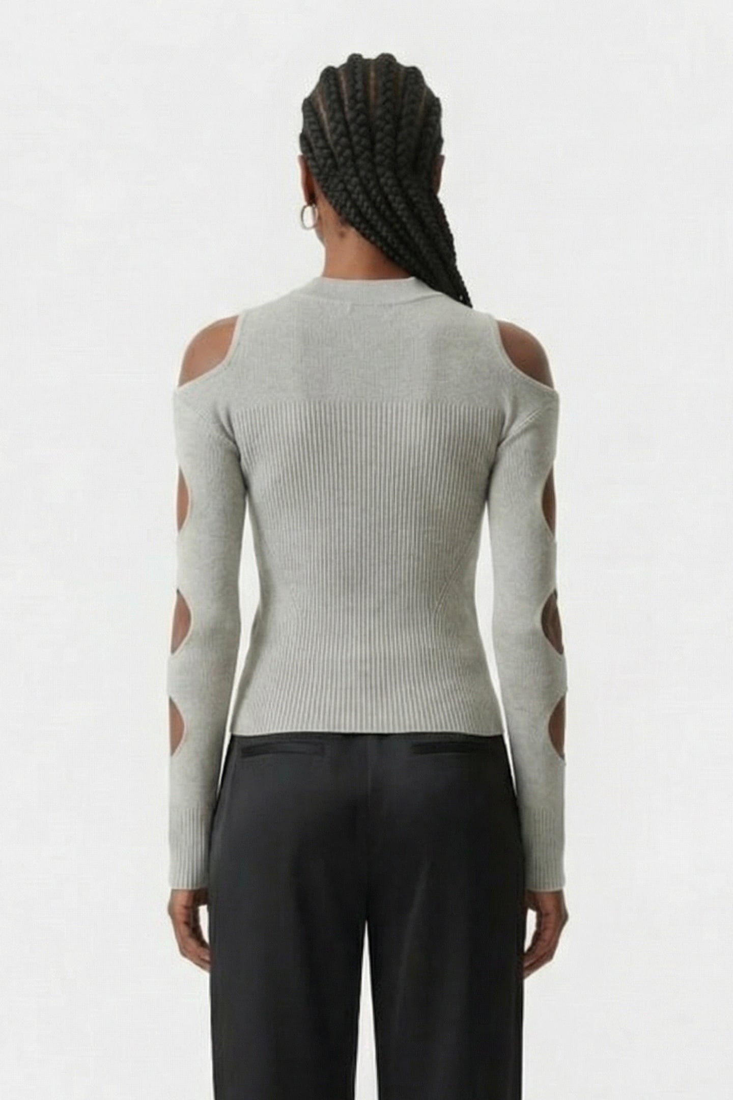 EPIRA PULLOVER STONE GREY 2