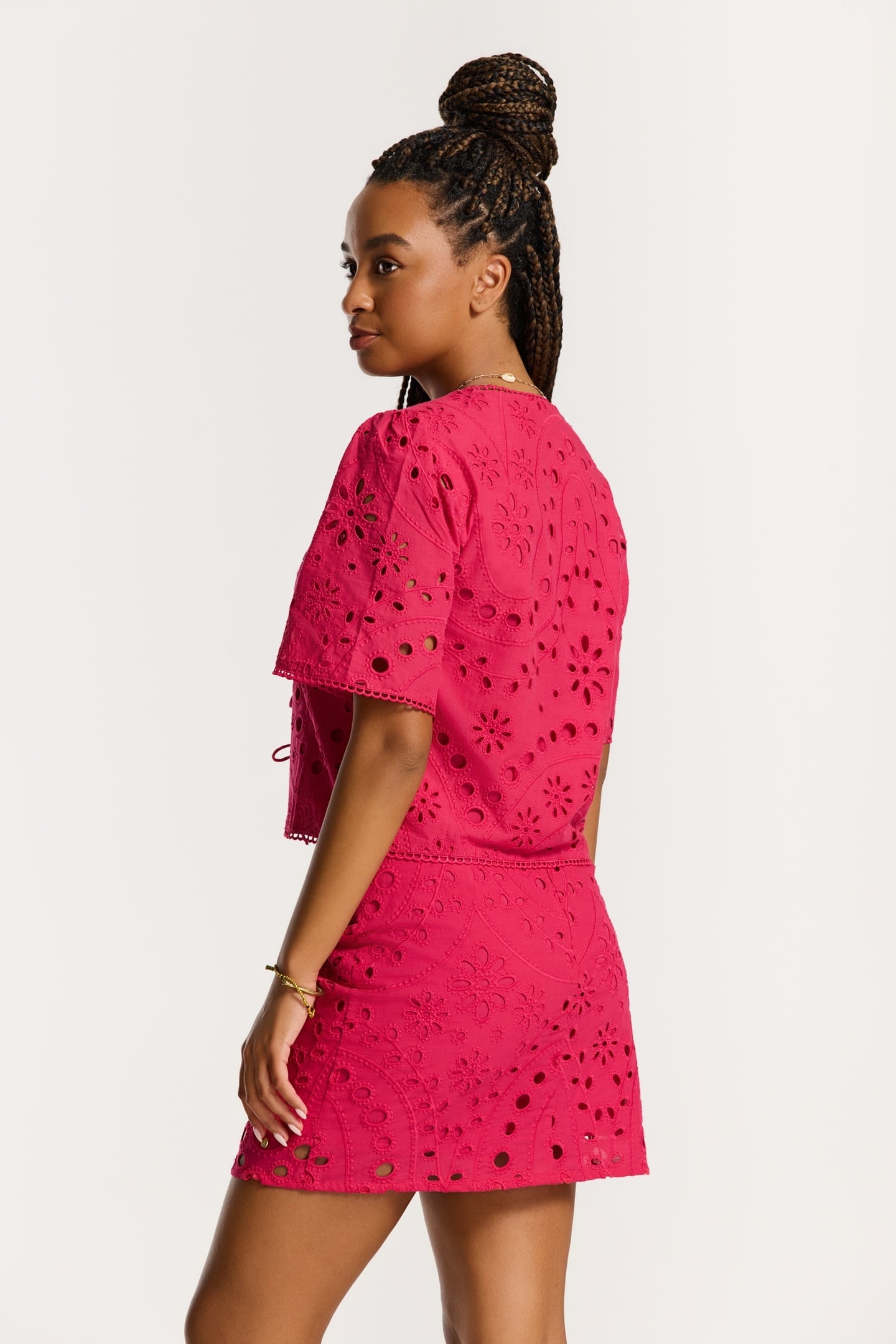 IMKE TOP PAISLEY BRODERIE RED PAISLEY BRODERIE 5