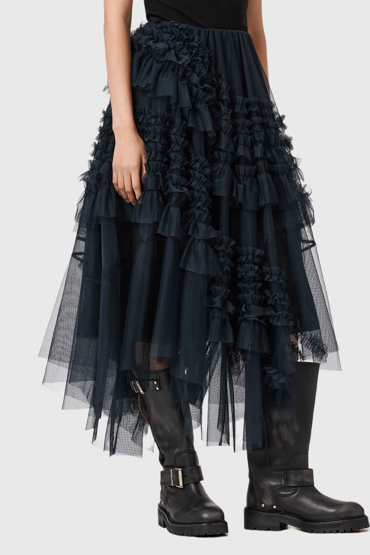 JEN TULLE SKIRT MIDNIGHT BLUE 1