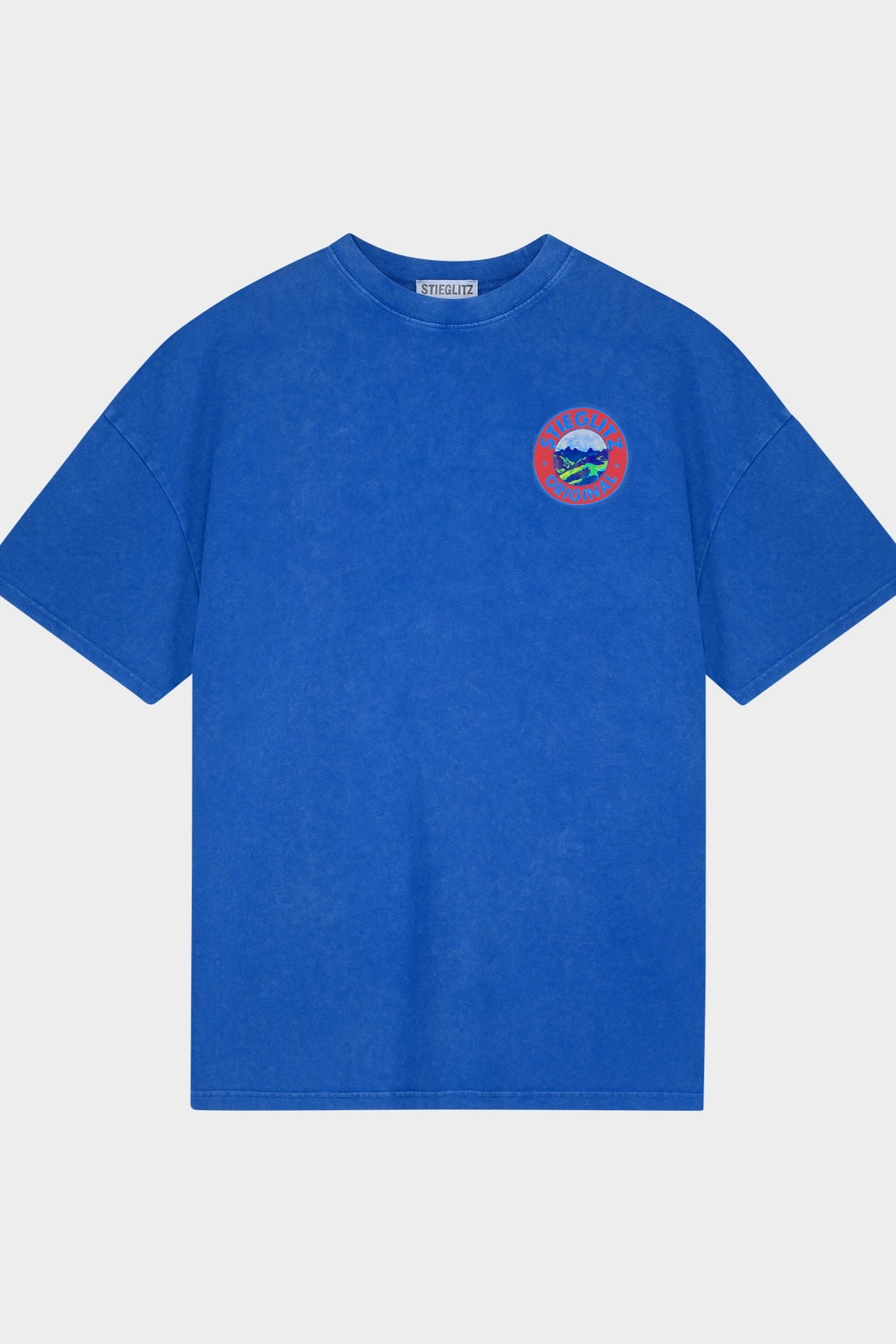 REYA OVERSIZED T-SHIRT BLUE 4