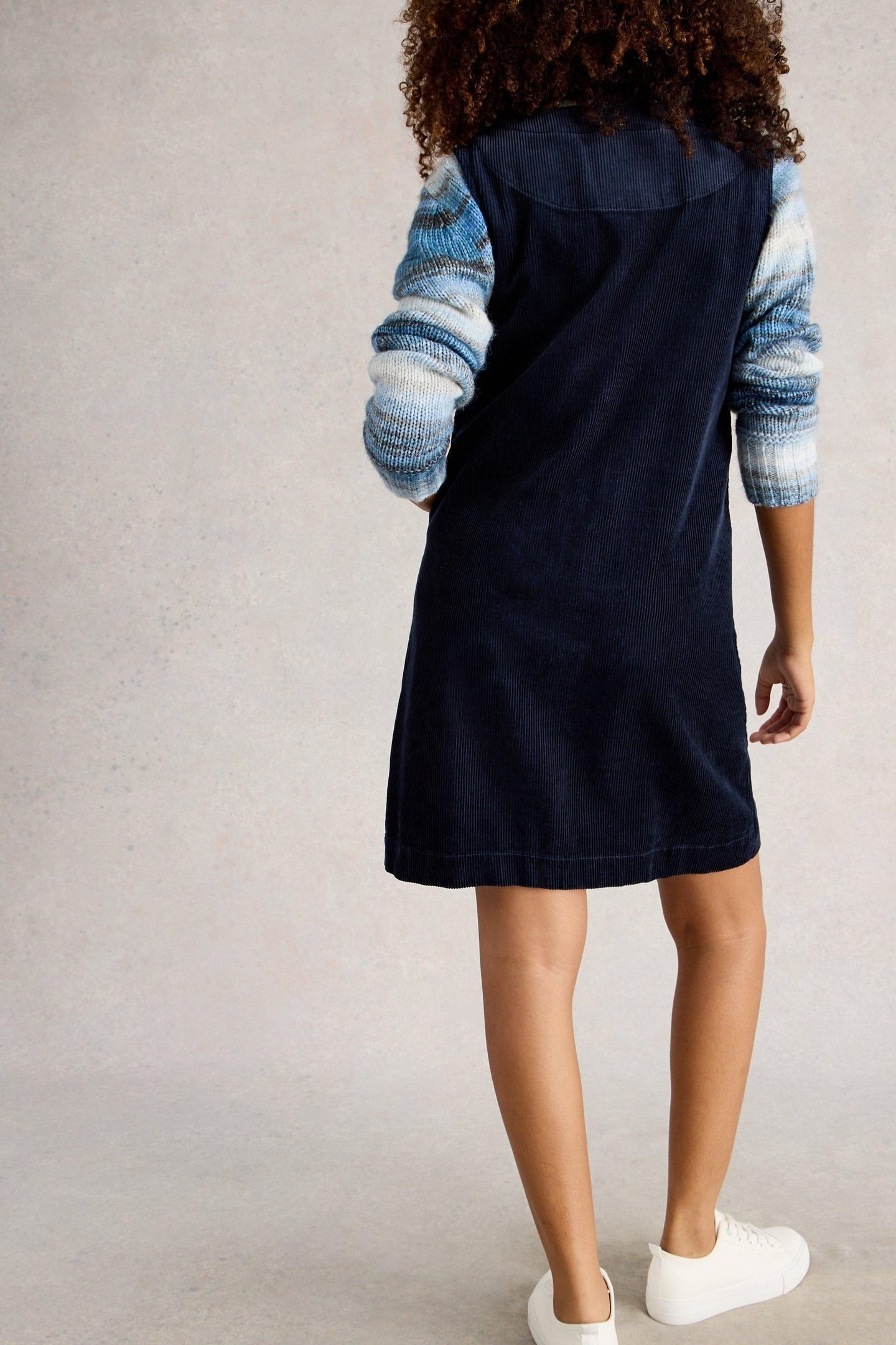 ROSE CORD PINNY DARK NAVY 2