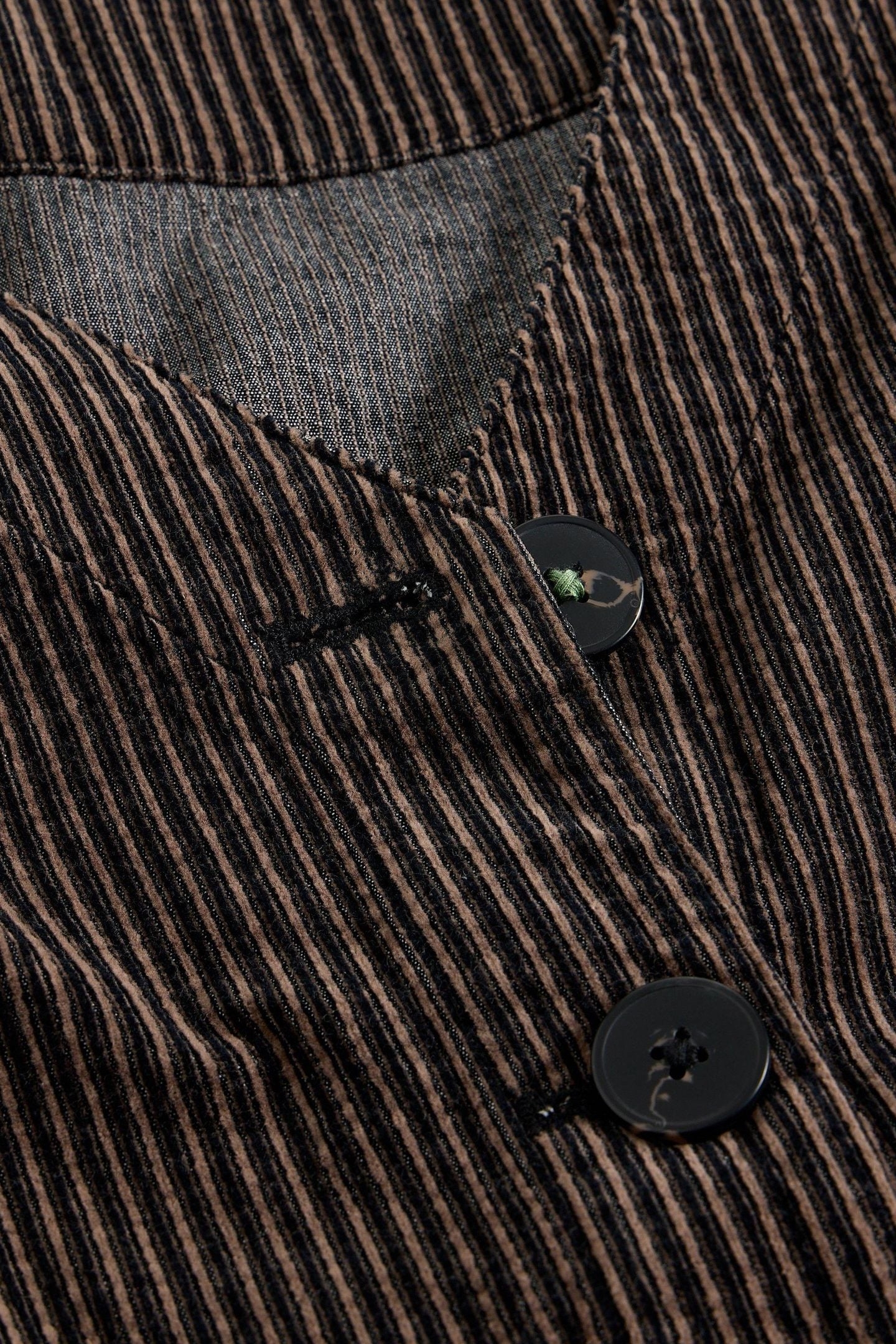 ROSE CORD PINNY BLACK MULTI 4