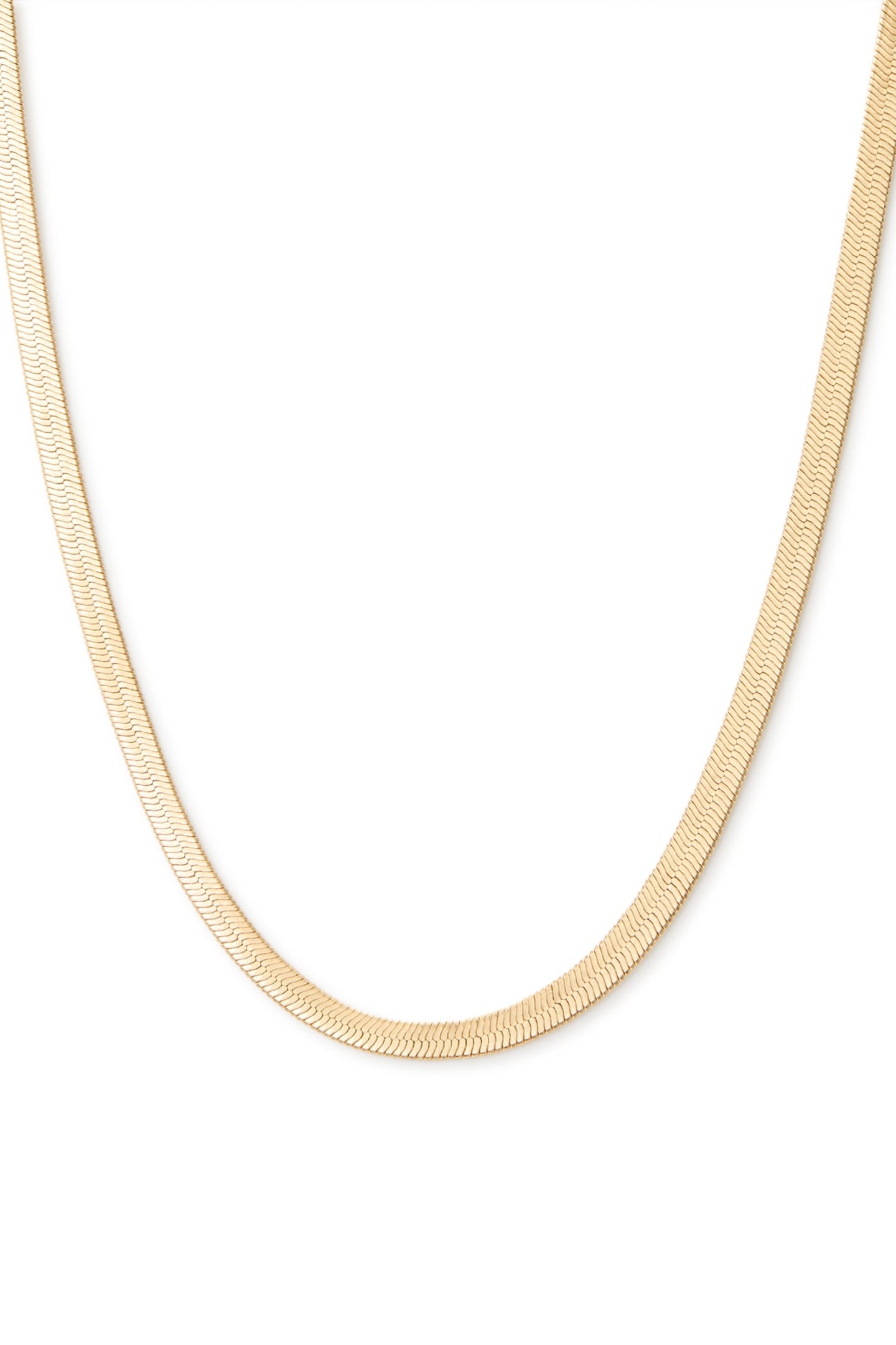 EDEN NECKLACE WARM BRASS 1