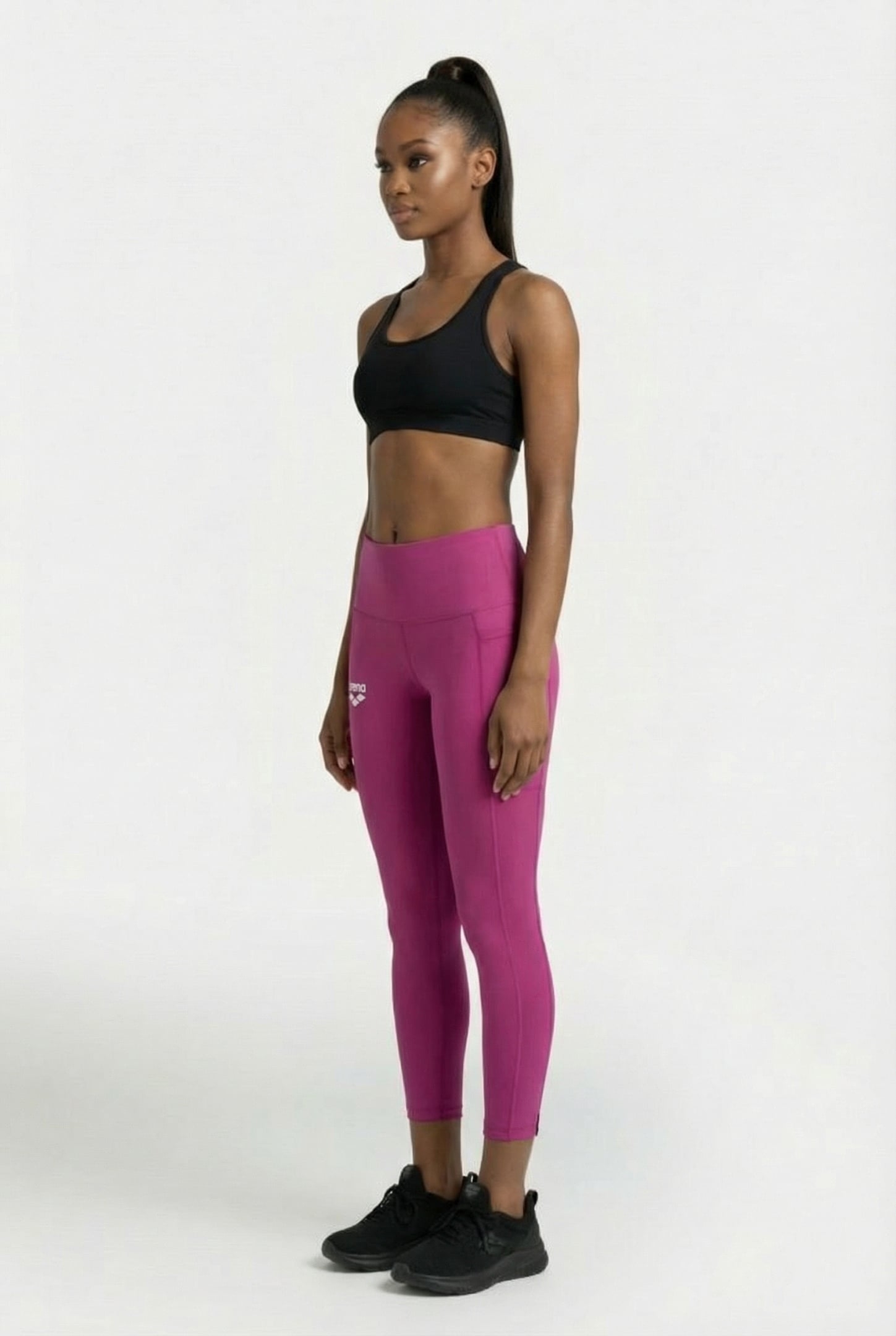 WOMEN'S 7/8 TIGHT PANEL RED FANDANGO 3