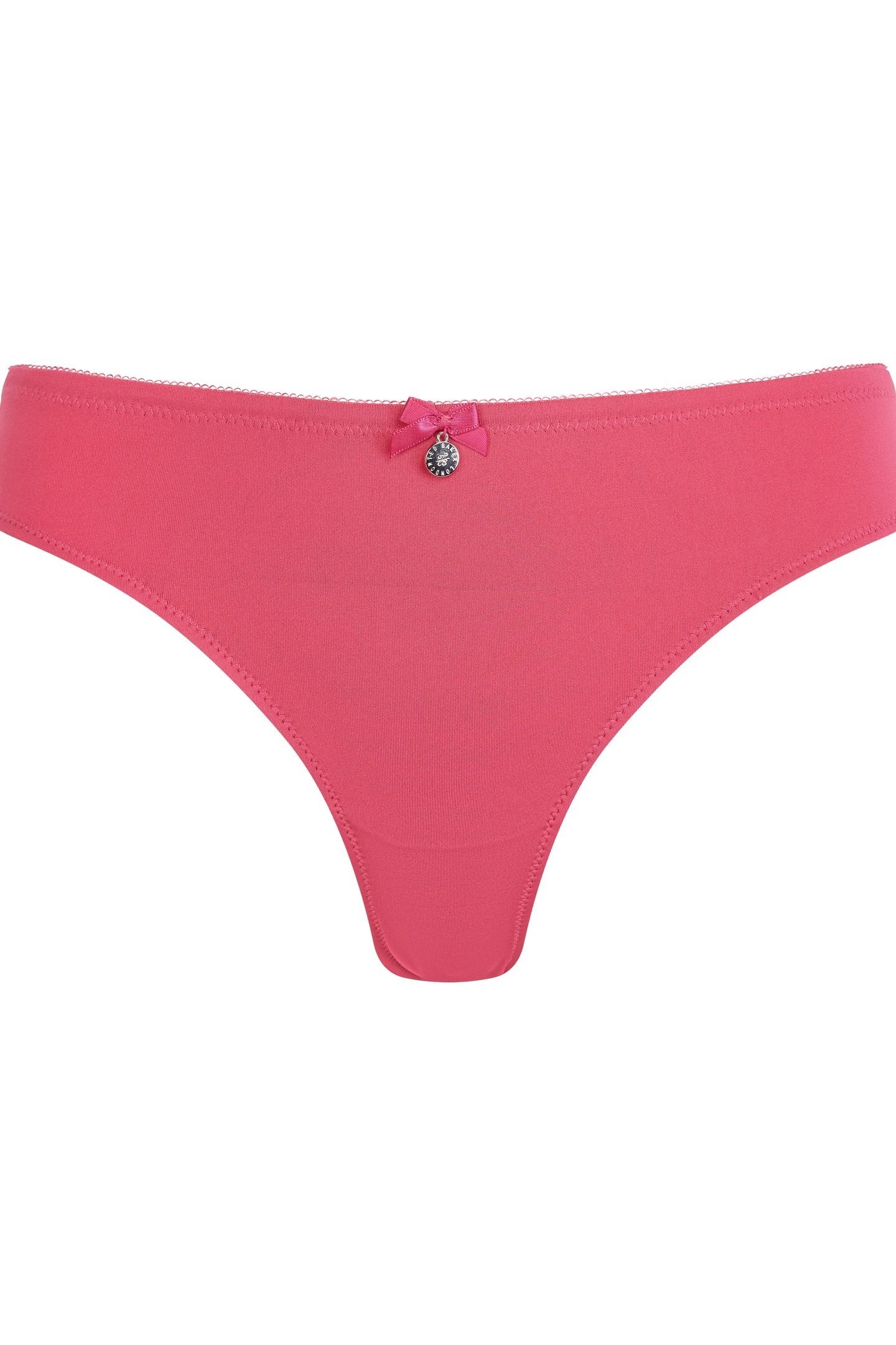 NELLY 3PK MESH AND LACE BRIEF CARMINE/ JET BLACK/CARMINE 4