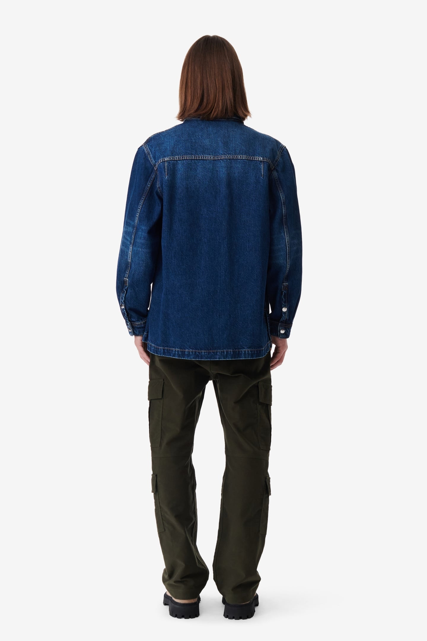 KOSSE OVERSHIRT MID BLUE 3