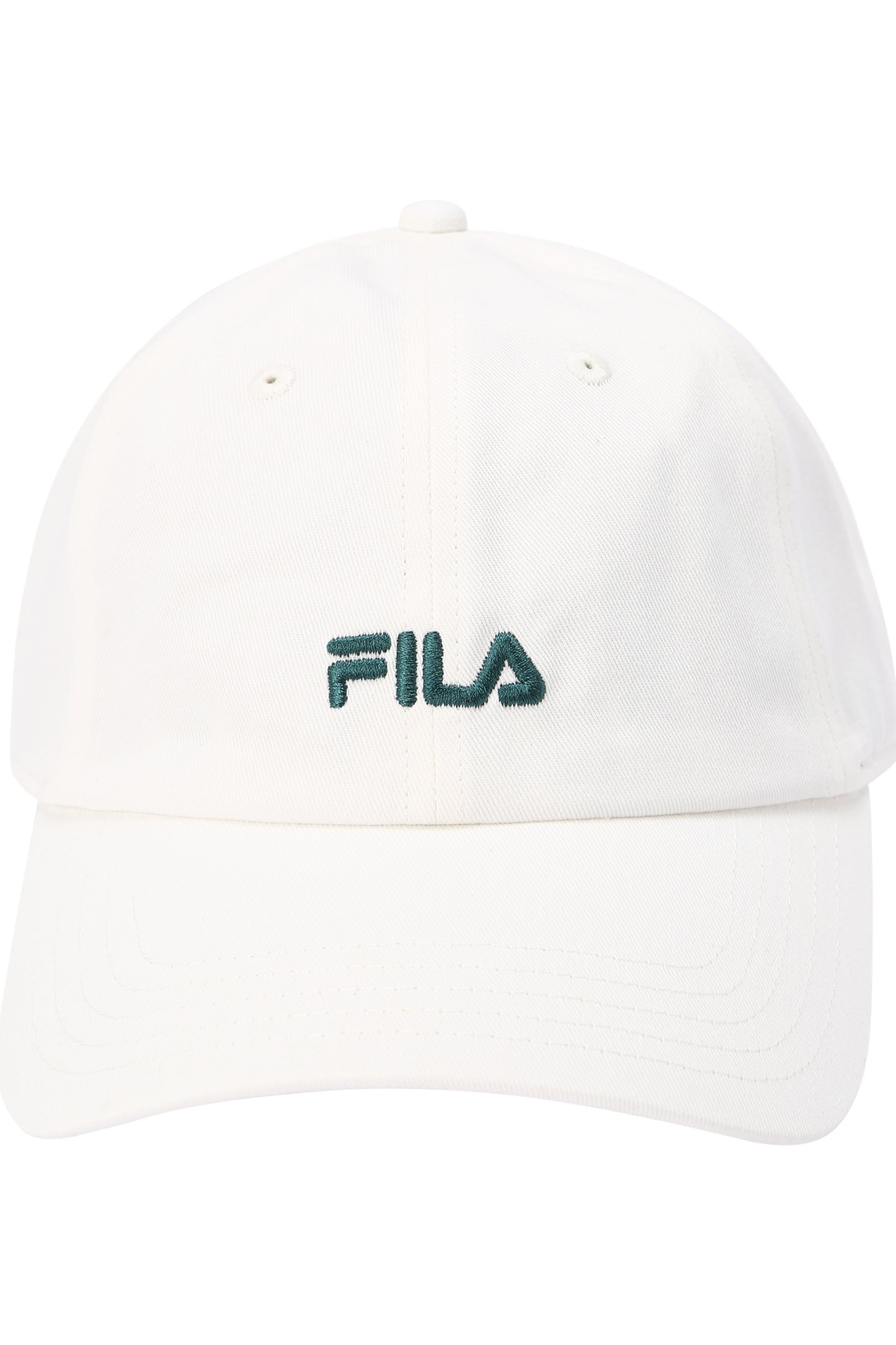 UNISEX FARIDOKT DAD CAP WITH SMALL LOGO ANTIQUE WHITE 1
