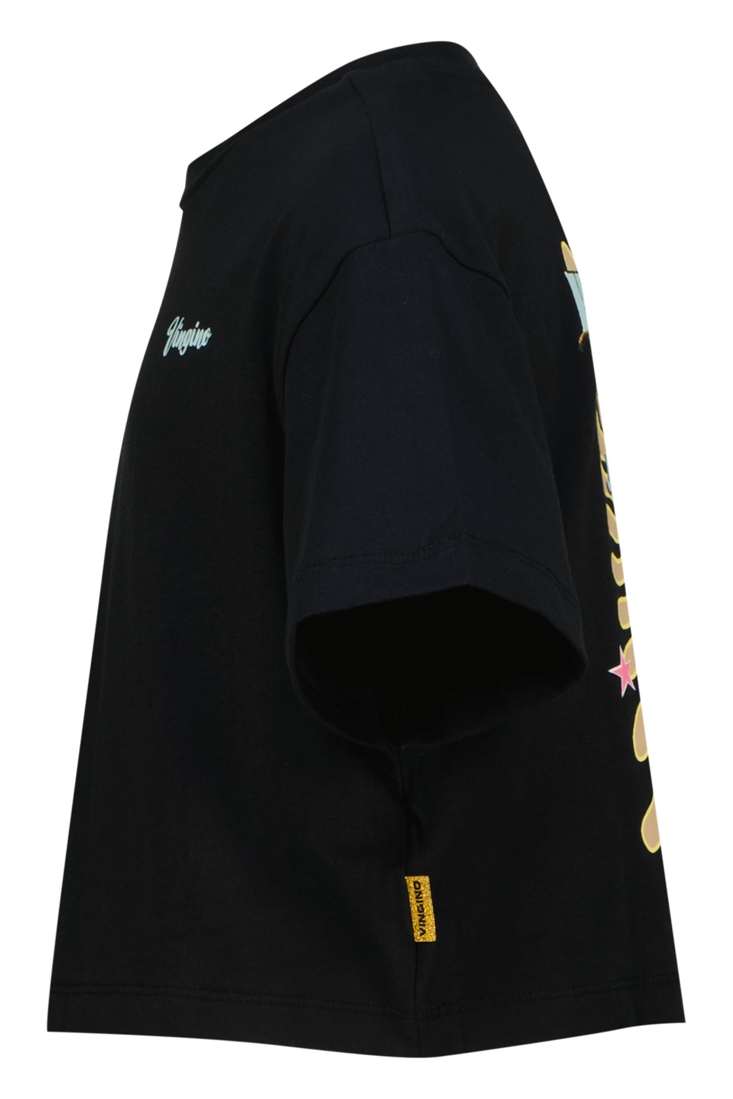 GIRLS HENRIET T-SHIRT DEEP BLACK 3