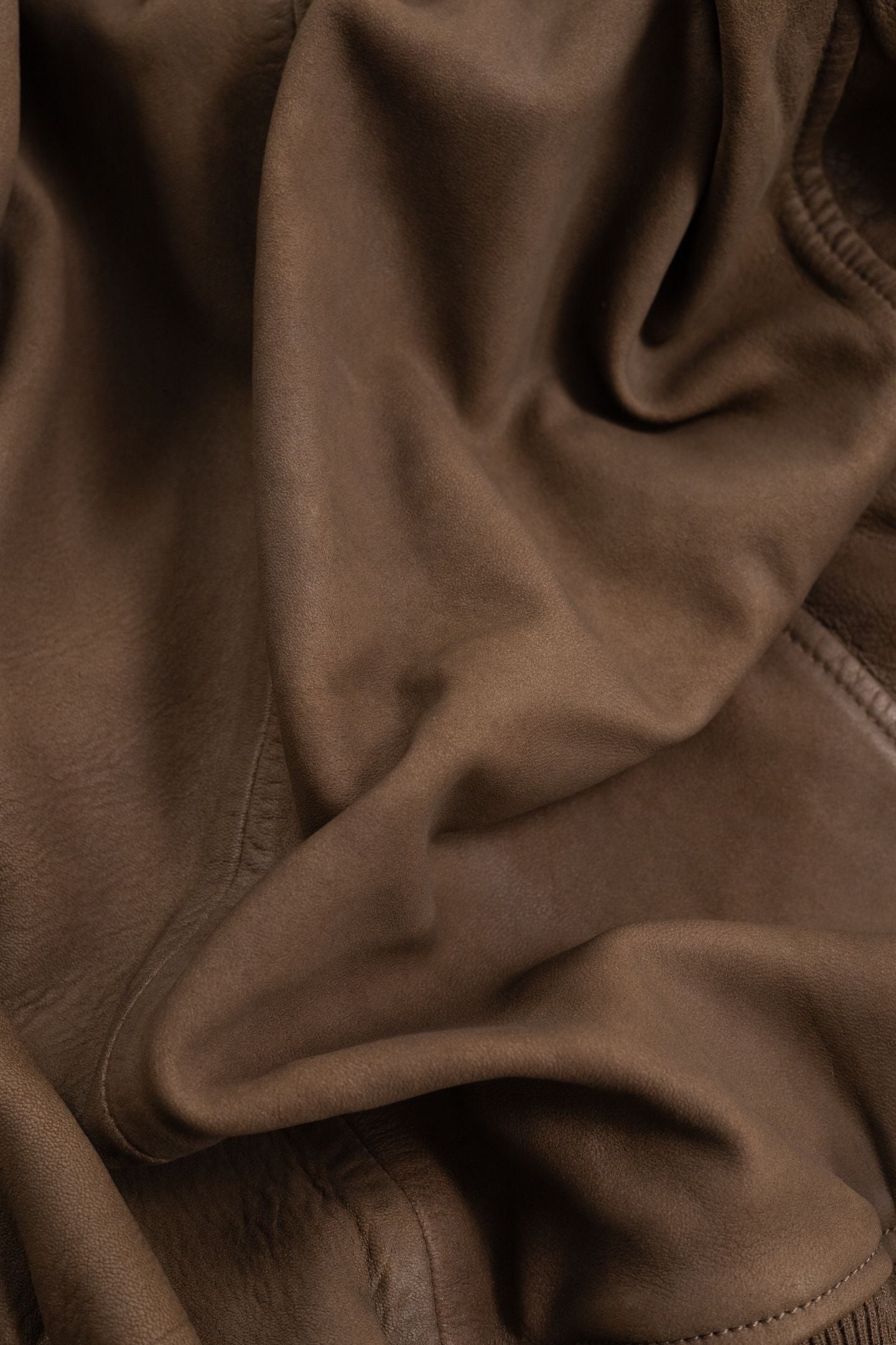 BRONZE LEATHER AVIATOR JACKET 8