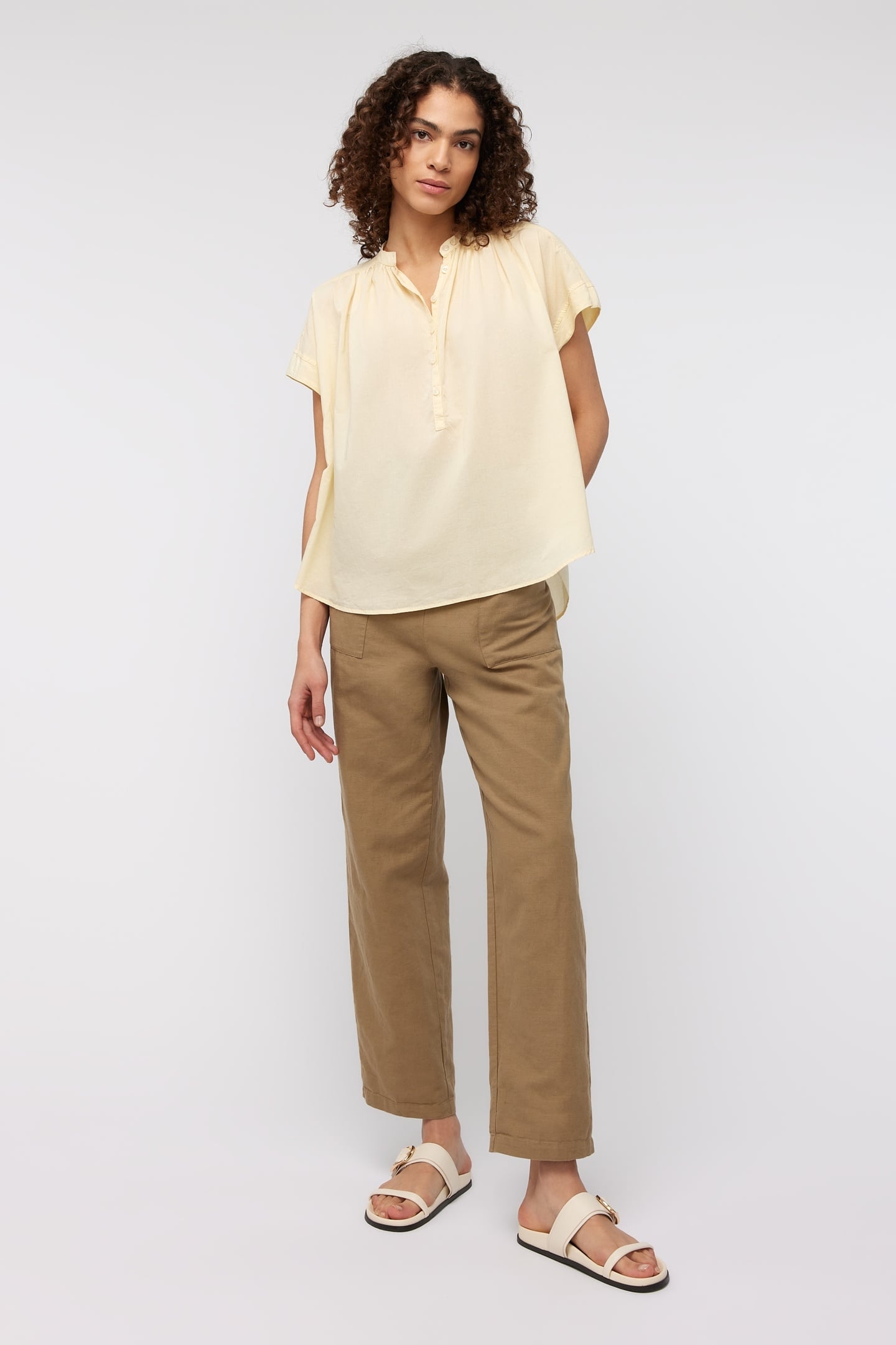 KOOSJE TOP SOFT YELLOW 1