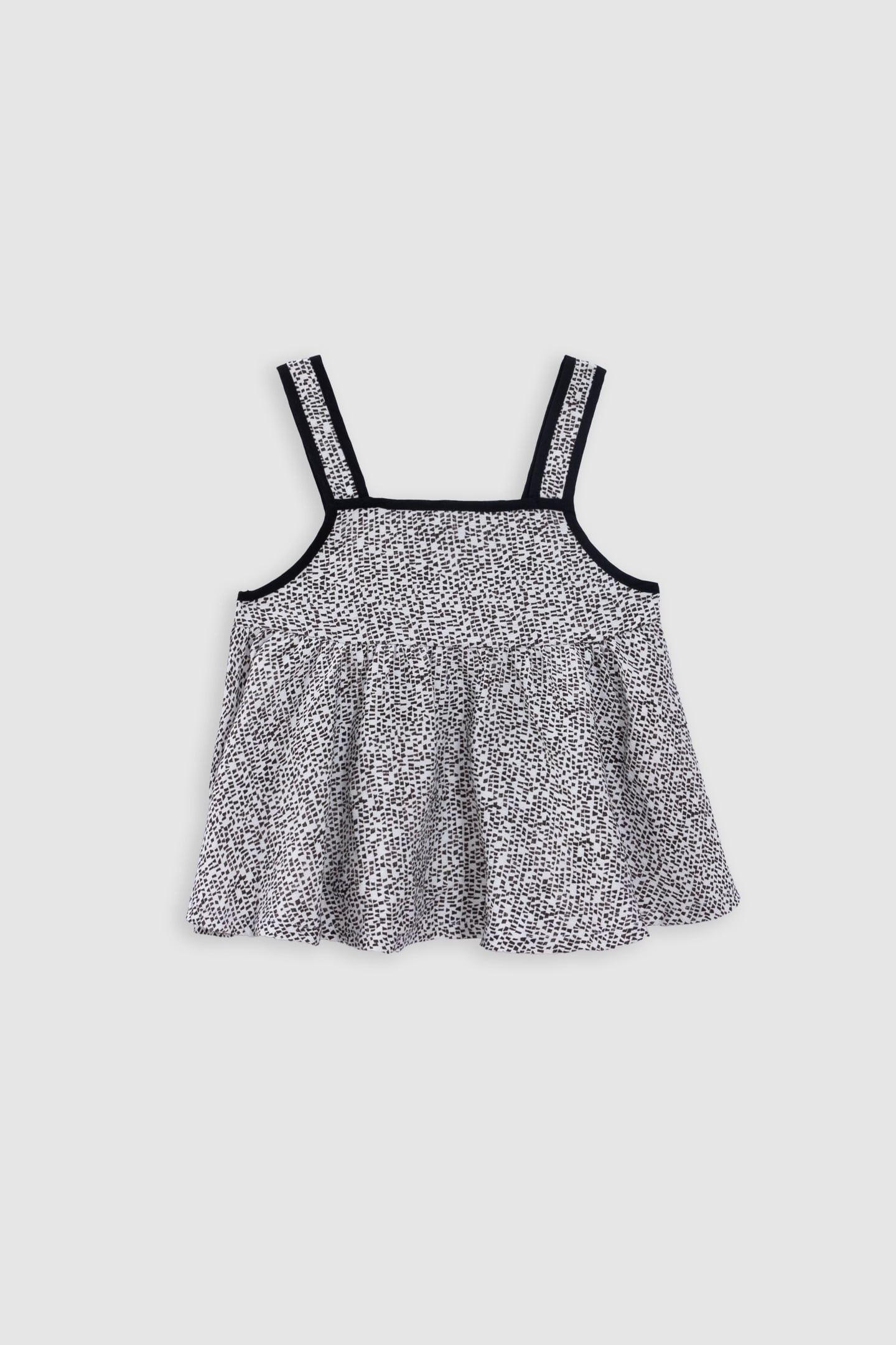 BLACK GRAPHIC PRINT CAMISOLE 1