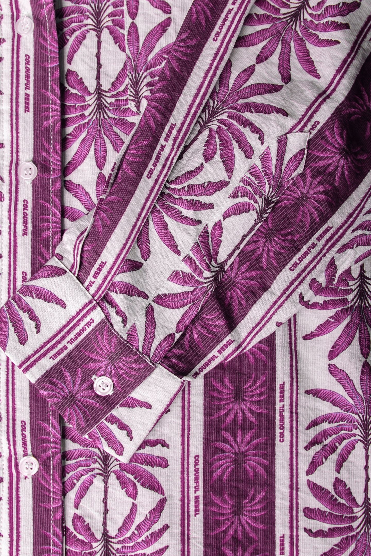 TALIA PALM DROPPED SHOULDER BLOUSE RASPBERRY WINE 6